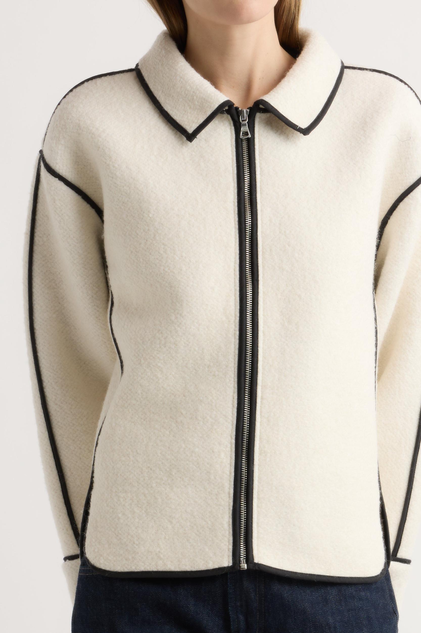 Madison Contrast Trim Coat Product Image