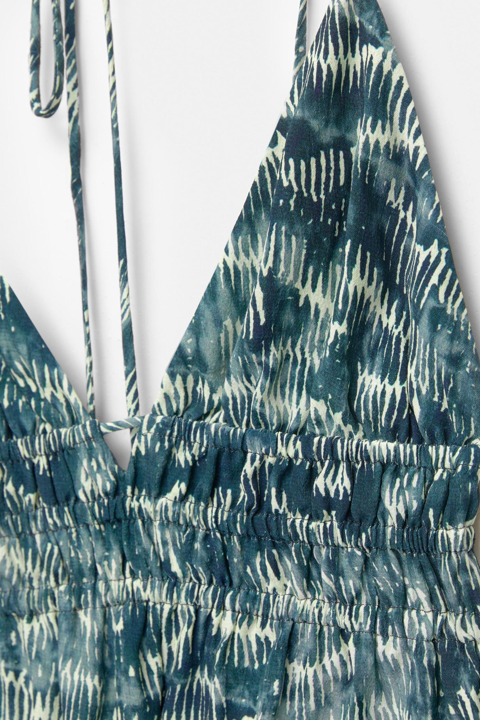 Printed gathered top Product Image