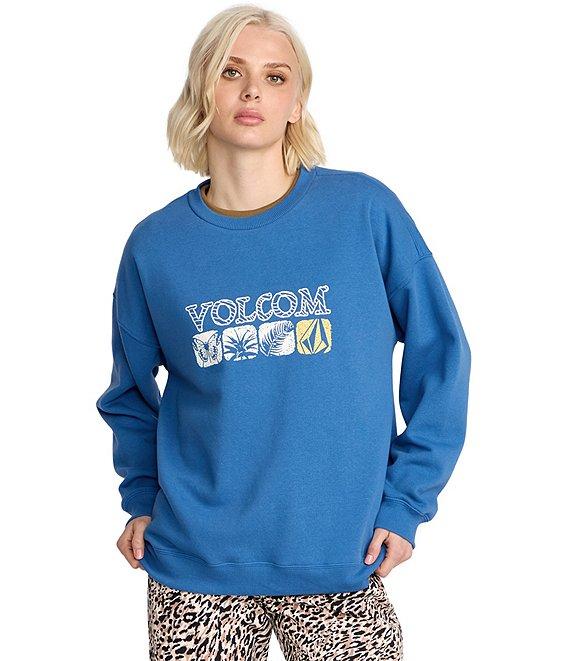 Volcom Stone Long Sleeve Brushed Fleece Sweatshirt Product Image