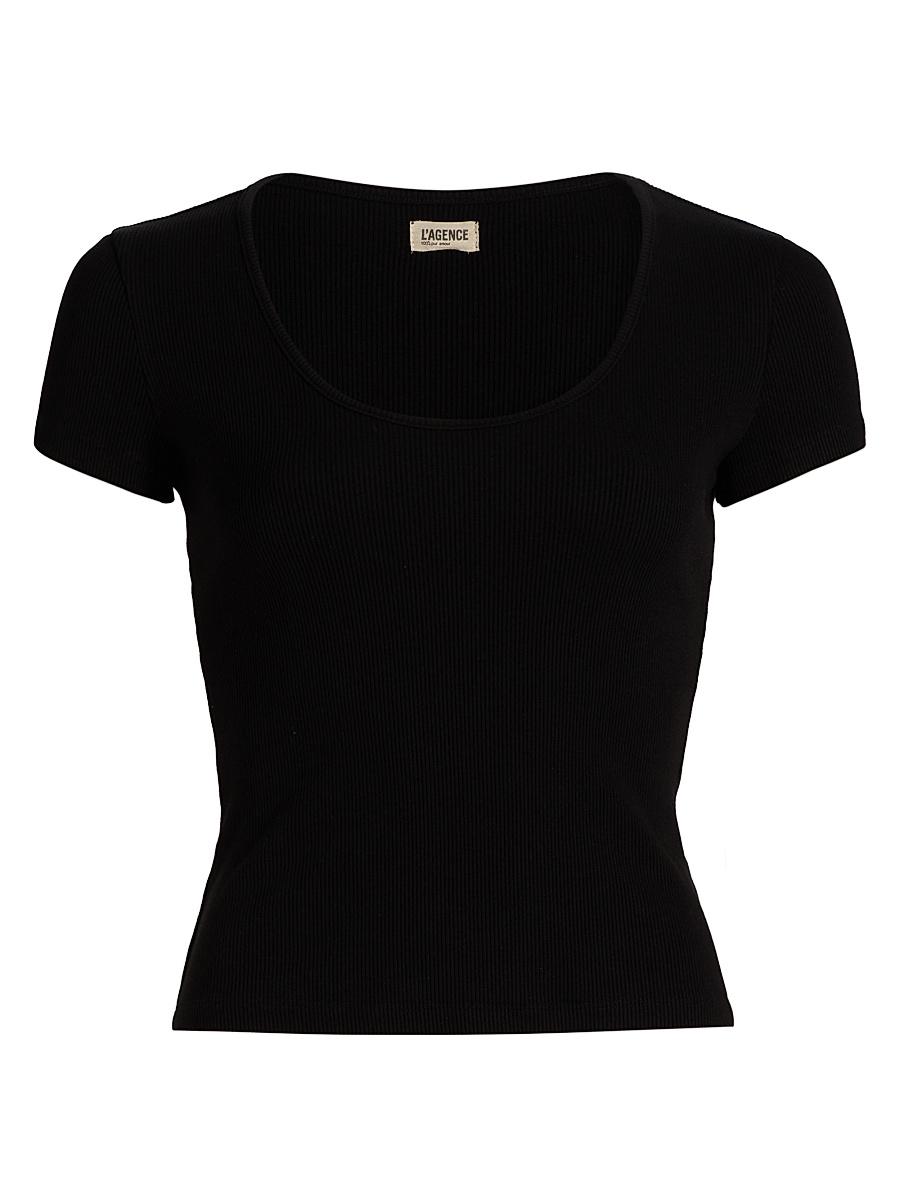Womens Brynlee Scoopneck T-Shirt Product Image