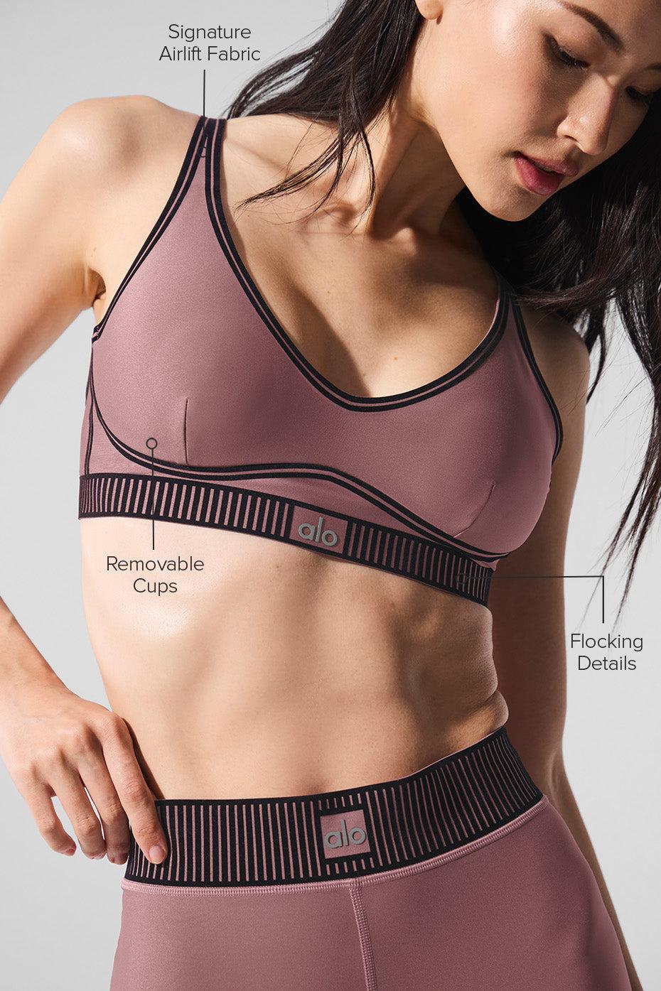 Airlift Line Up Bra - Smoky Quartz Product Image