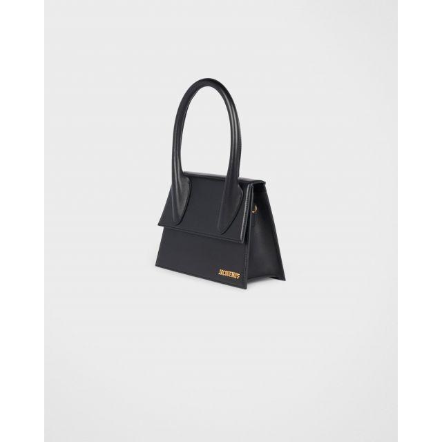 JACQUEMUS Small Handle And Removable Shoulder Strap In Black Product Image