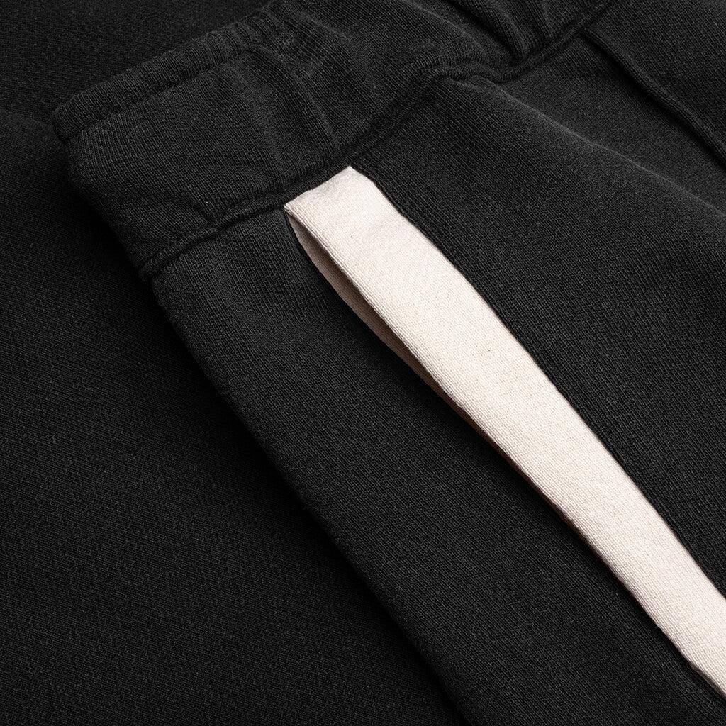 P.E. Heavy Cotton Track Pants - Worn Black Male Product Image