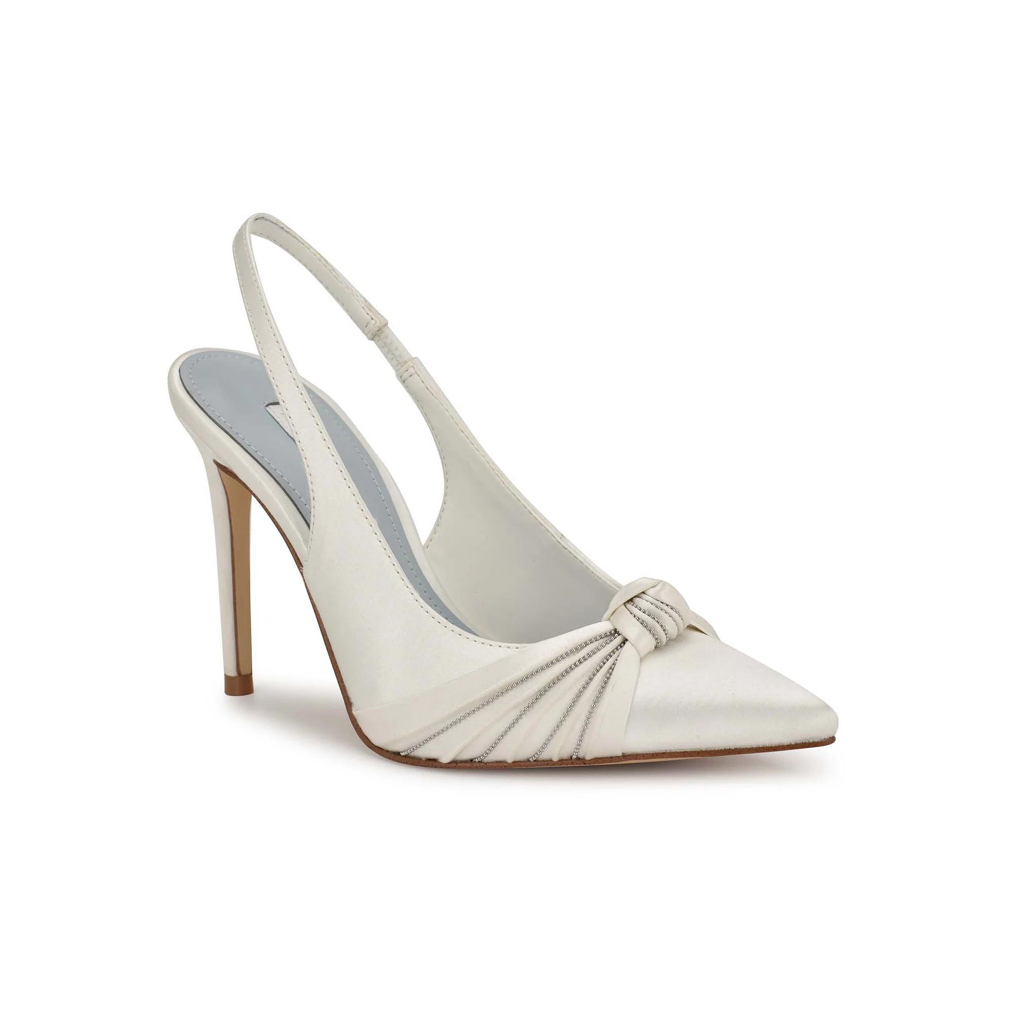 Nine West Faive Bridal Women's Dress Slingback Pumps,  Product Image