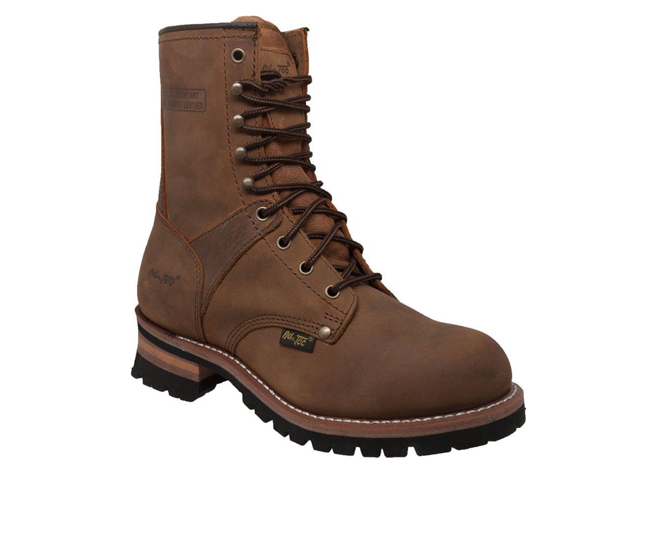 Men's AdTec 9" Logger Work Boots Product Image