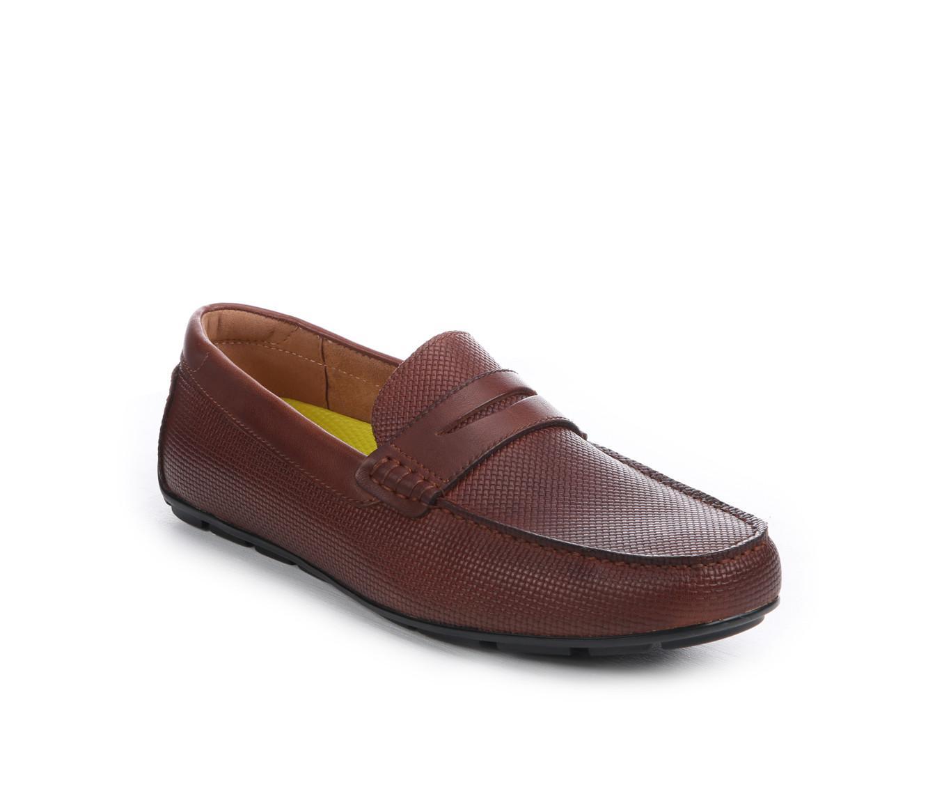Men's Florsheim Motor Moc Toe Penny Driver Dress Loafers Product Image