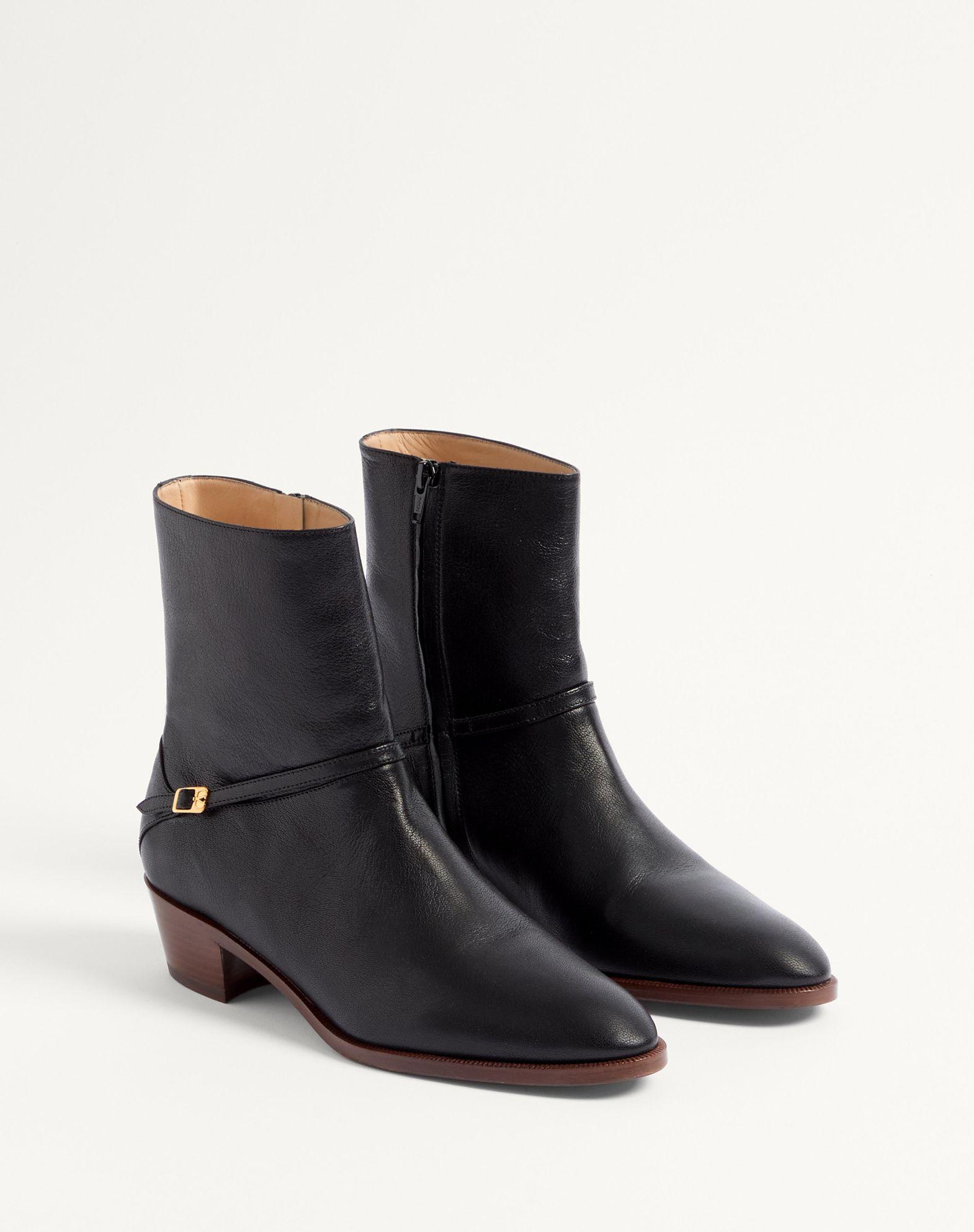 Pat Ankle Boot In Kidskin Product Image