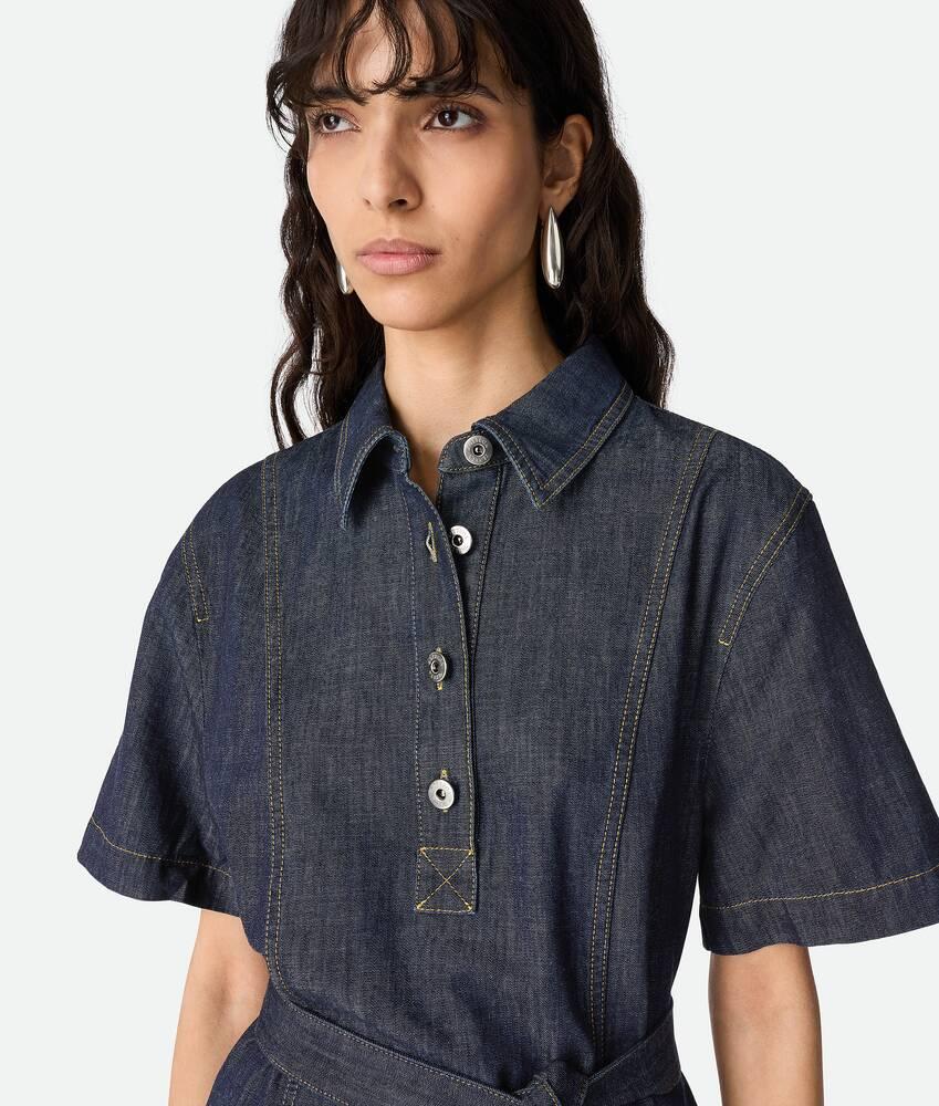 Women's Indigo Denim Dress in Indigo Product Image