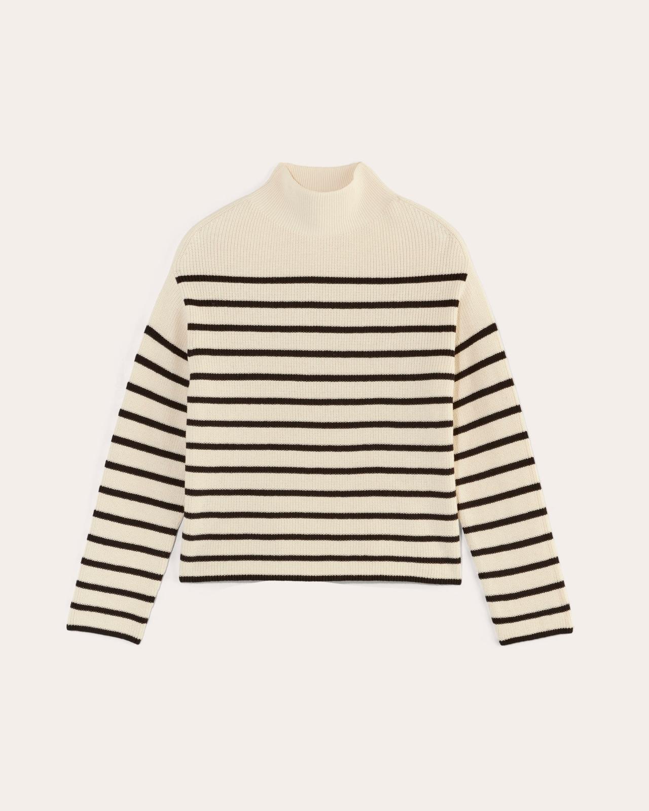 Womens Slouchy Funnel Neck in Everyday Cotton Sweater by Everlane Product Image