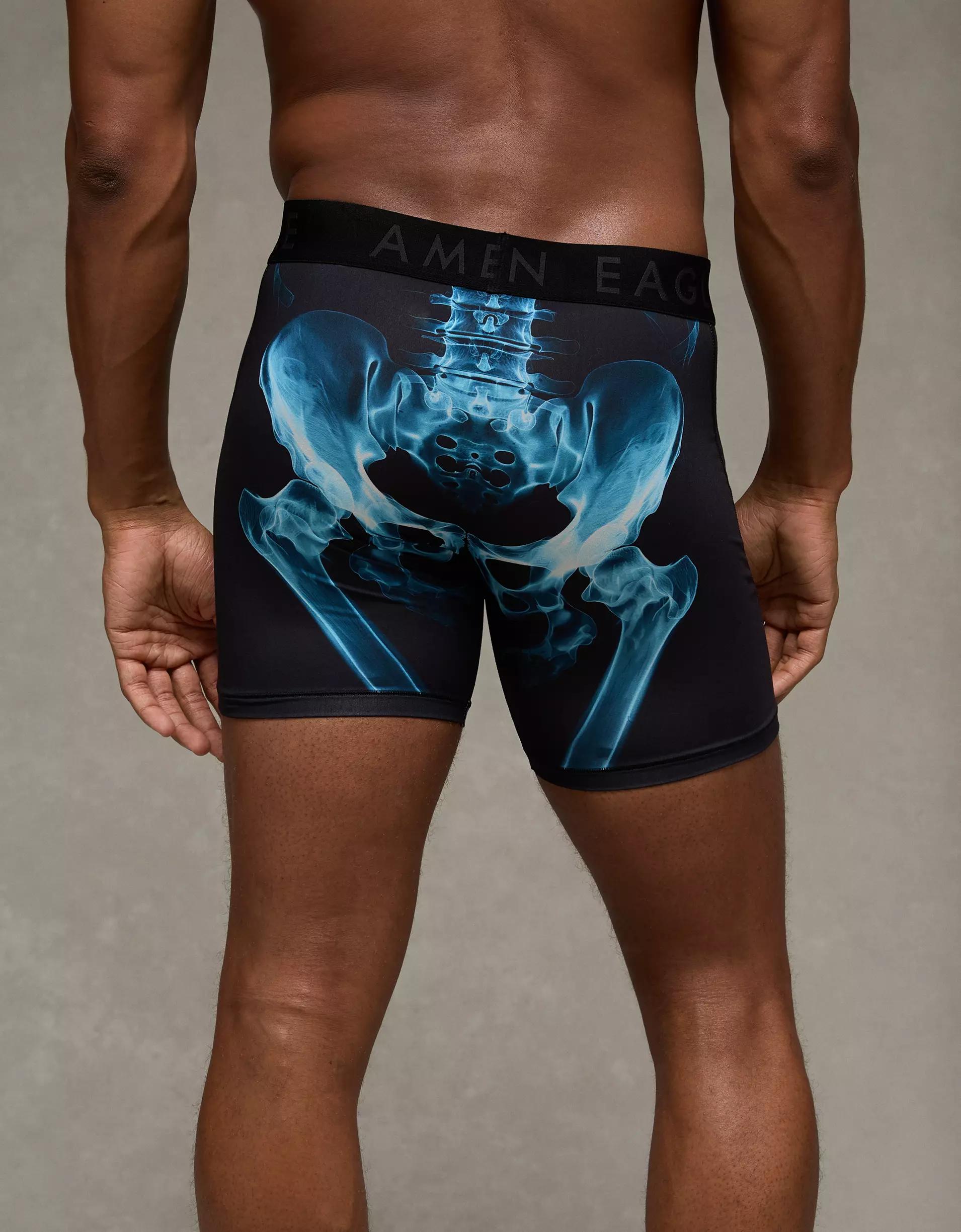 AEO Men's Skeleton X-Ray 6" Flex Boxer Brief Product Image
