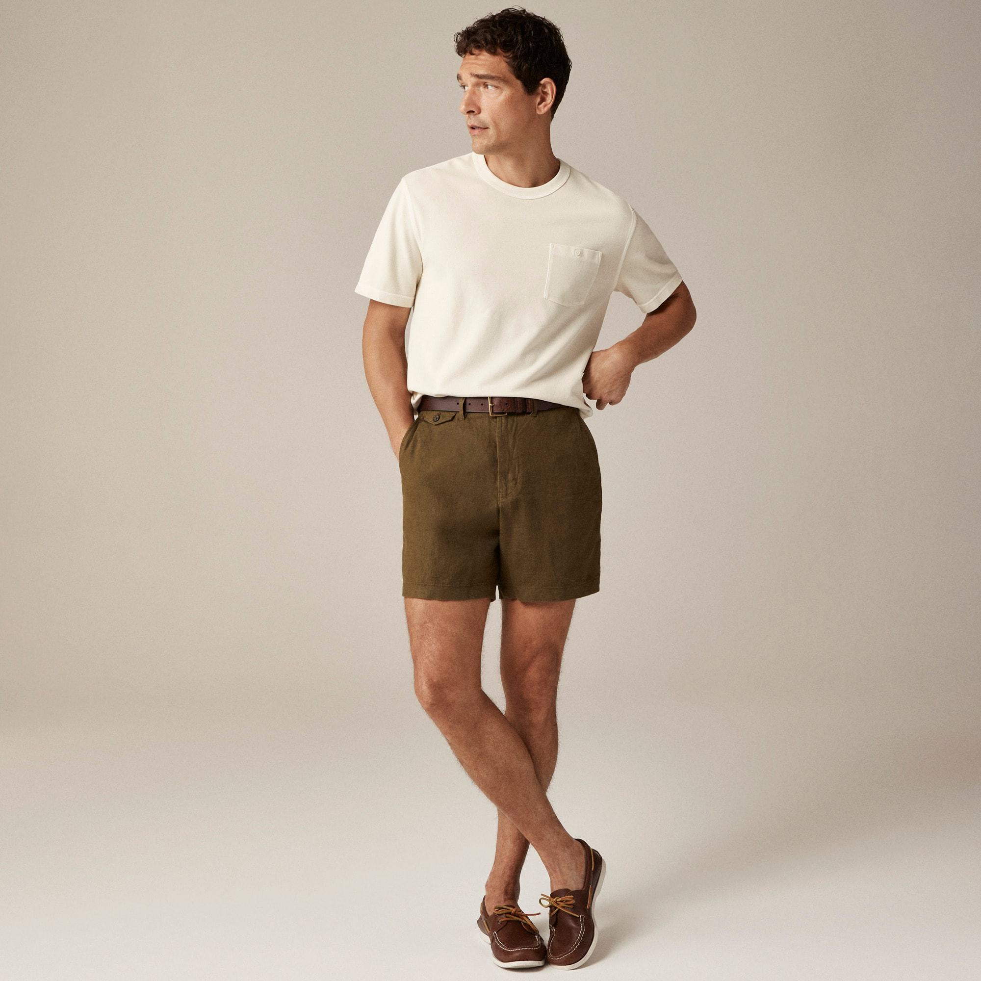 7" linen short Product Image