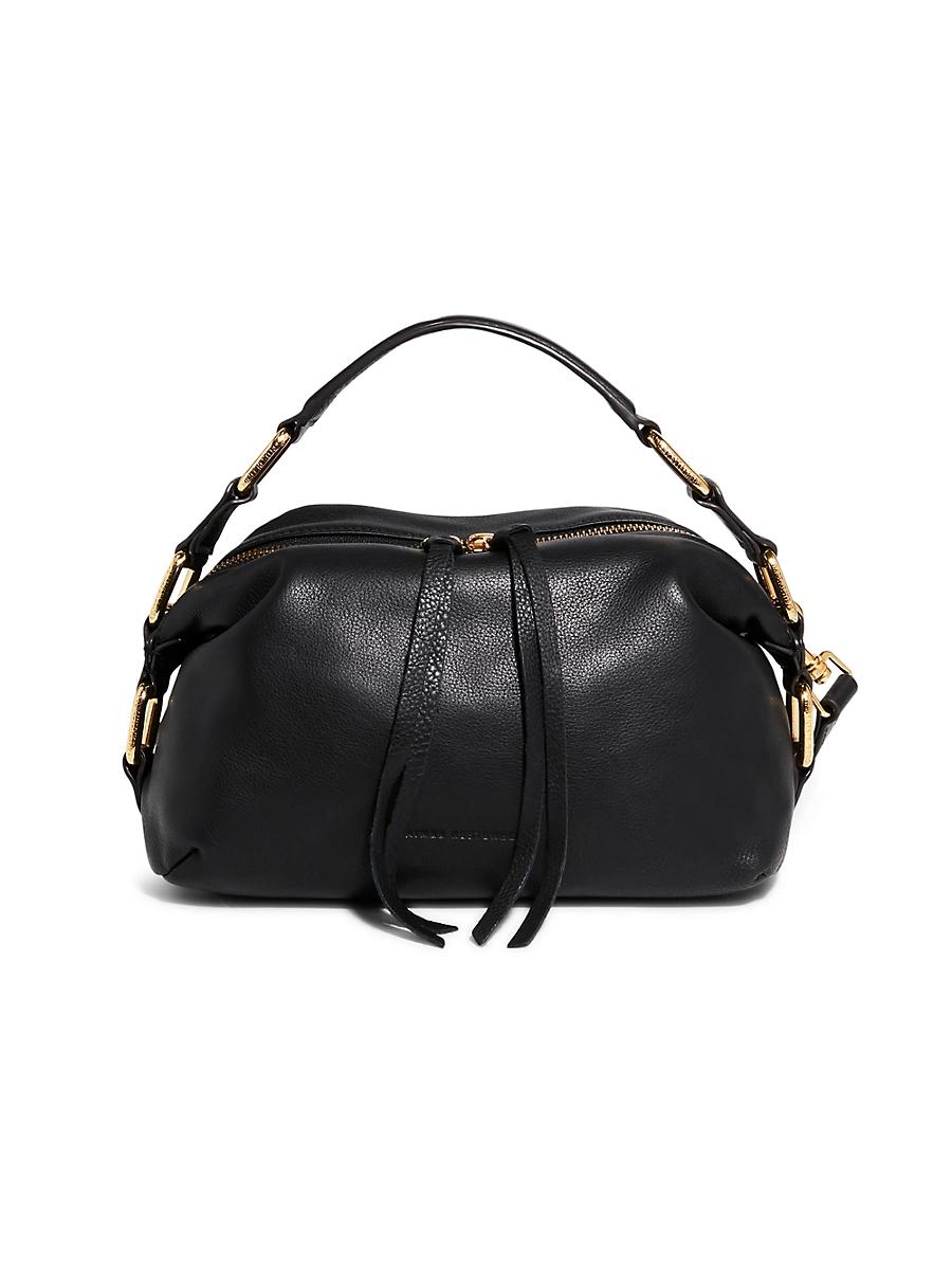 Womens Dumpling Leather Convertible Top Handle Bag Product Image