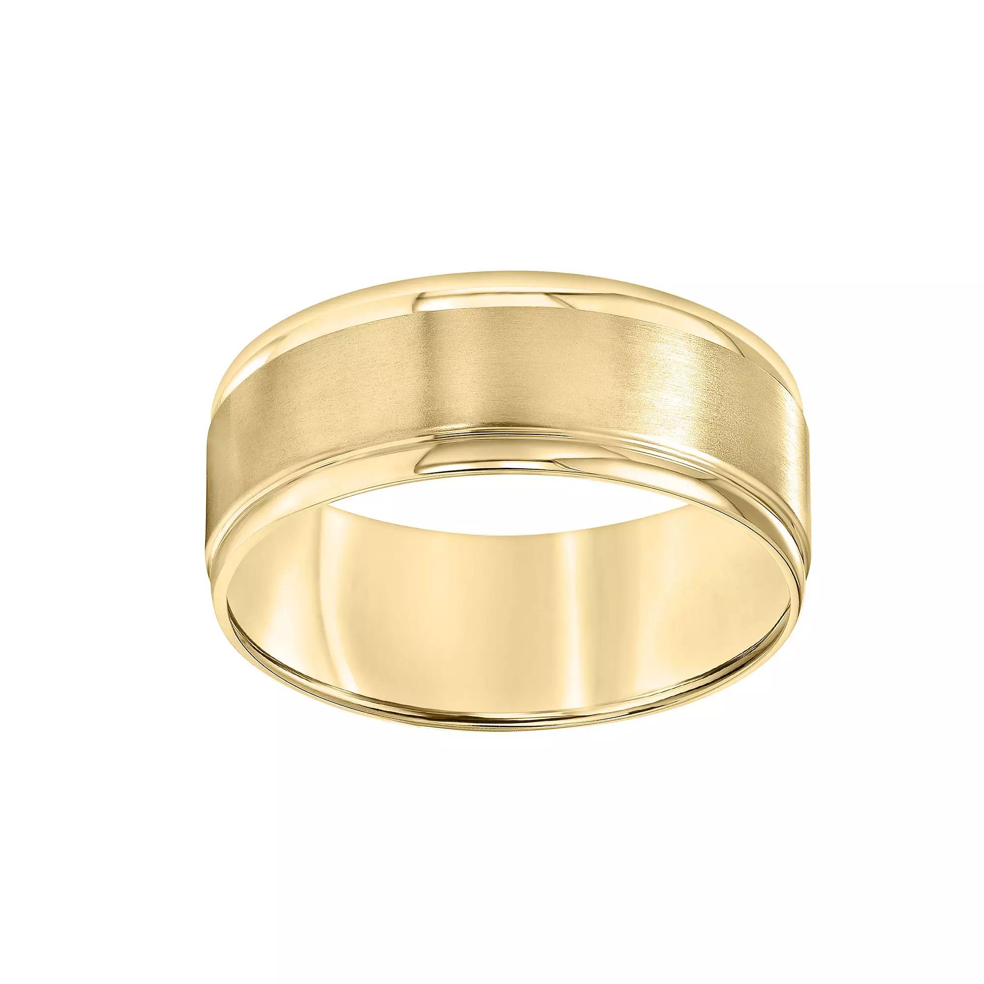 AXL 10k Gold 8 mm Comfort Fit Mens Band Product Image