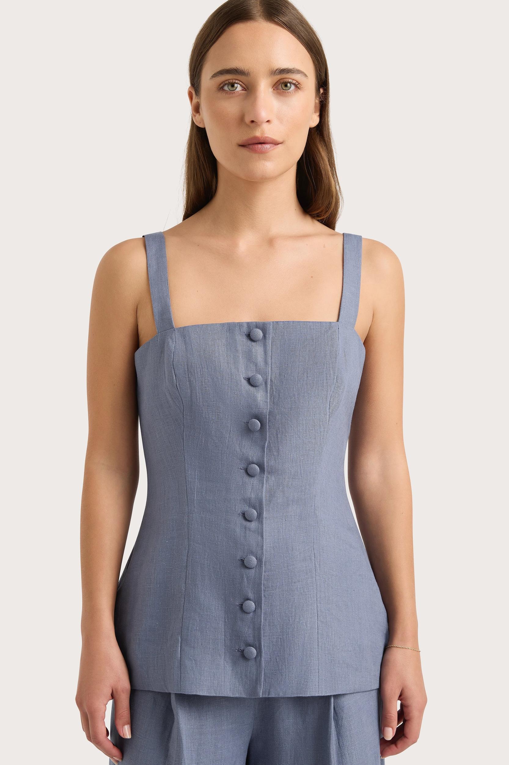 Clove Trouser Cornflower Blue - Final Sale Product Image