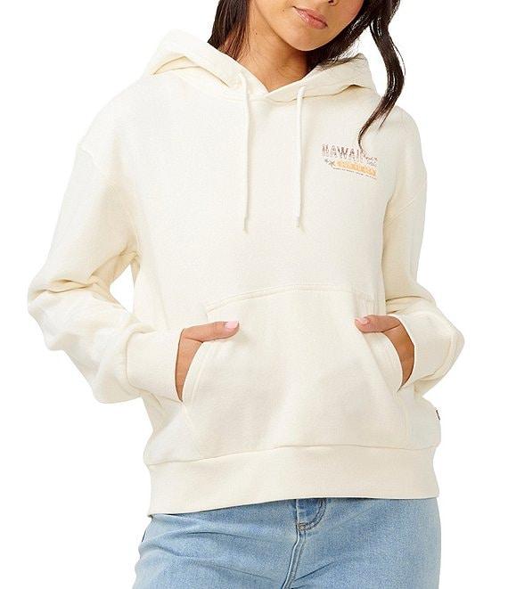 Rip Curl Sun To Sea Relaxed Long Sleeve Fleece Hoodie Product Image