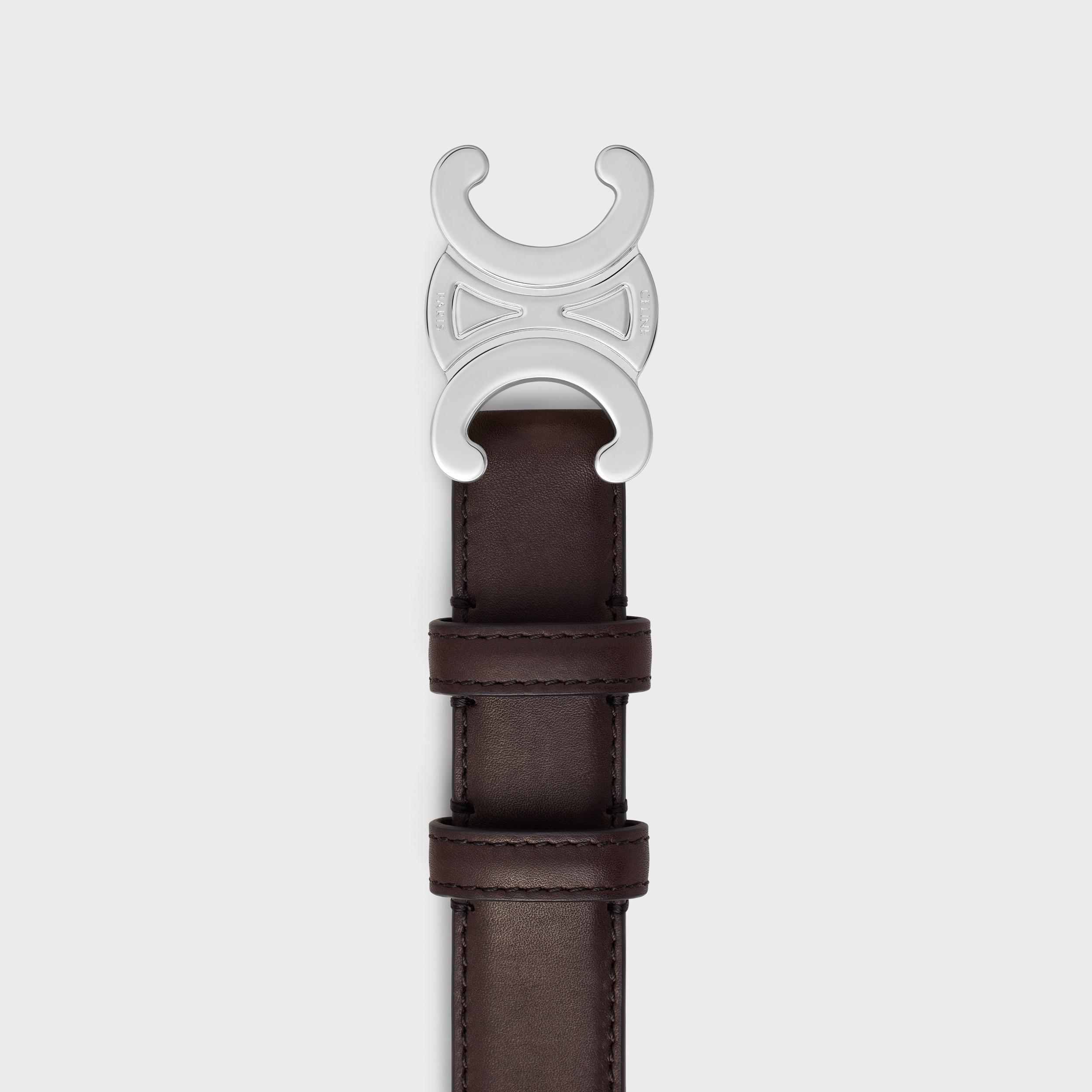 Medium Triomphe Belt in Natural Calfskin Product Image