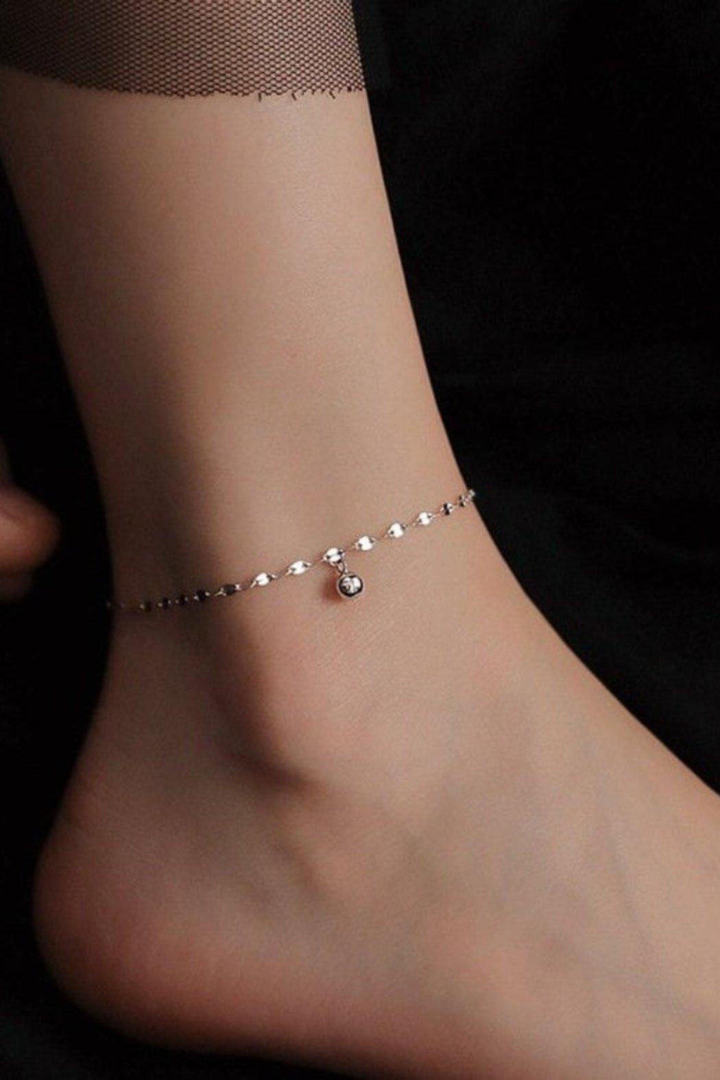 Dainty Ball Ankle Bracelet Anklet Product Image
