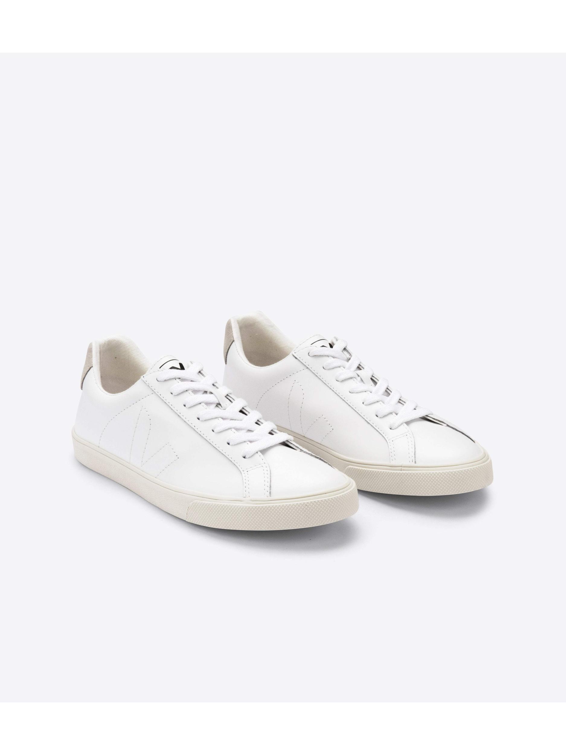 VEJA Women's Esplar Leather Sneaker  - Extra White Female Product Image