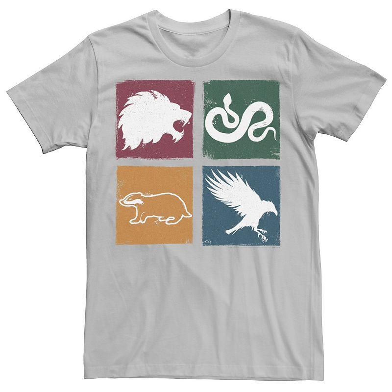 Men's Harry Potter Simple House Crest Box Up Tee,  Product Image