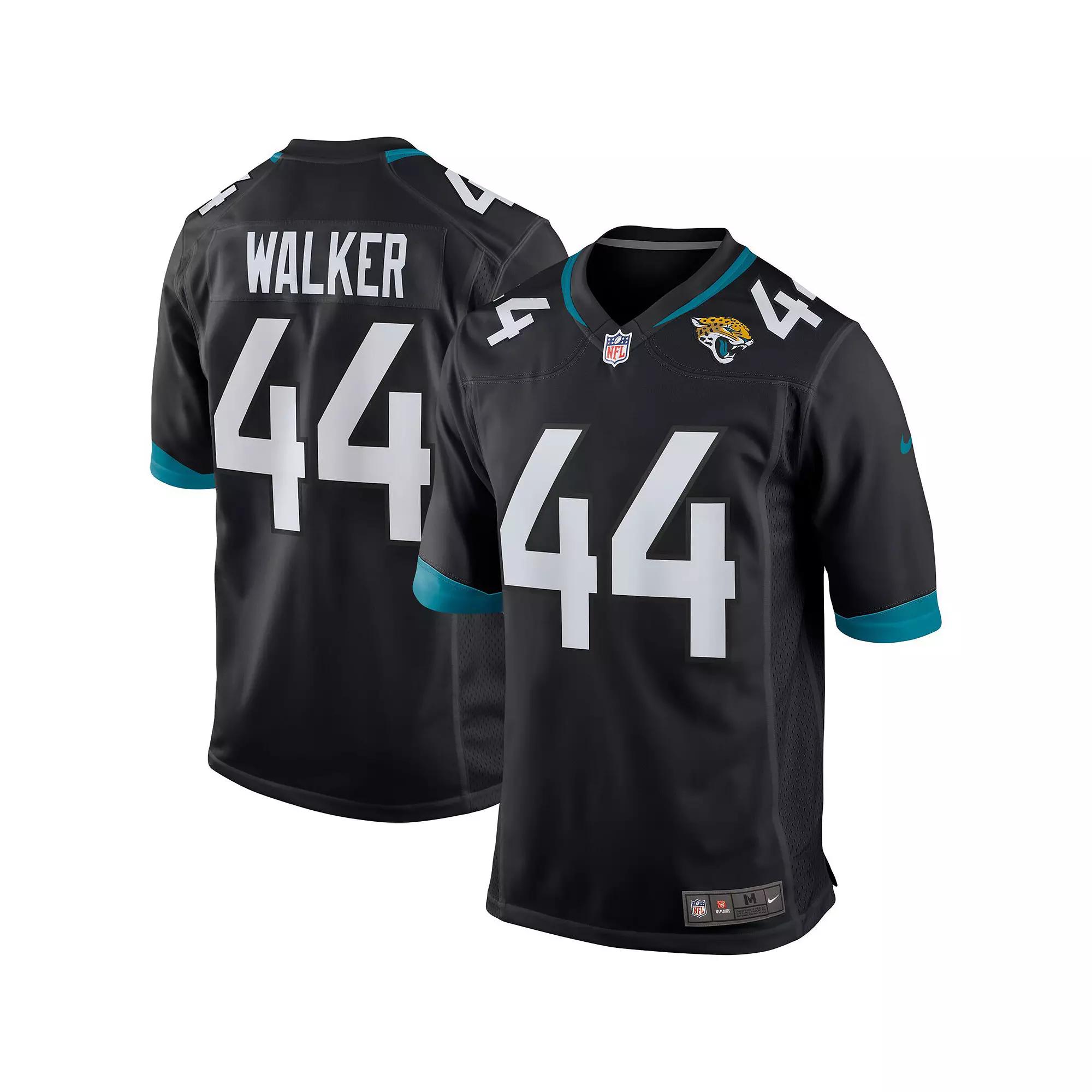 Men's Nike Travon Walker Black Jacksonville Jaguars 2022 NFL Draft First Round Pick Game Jersey, Size: 3XL Product Image