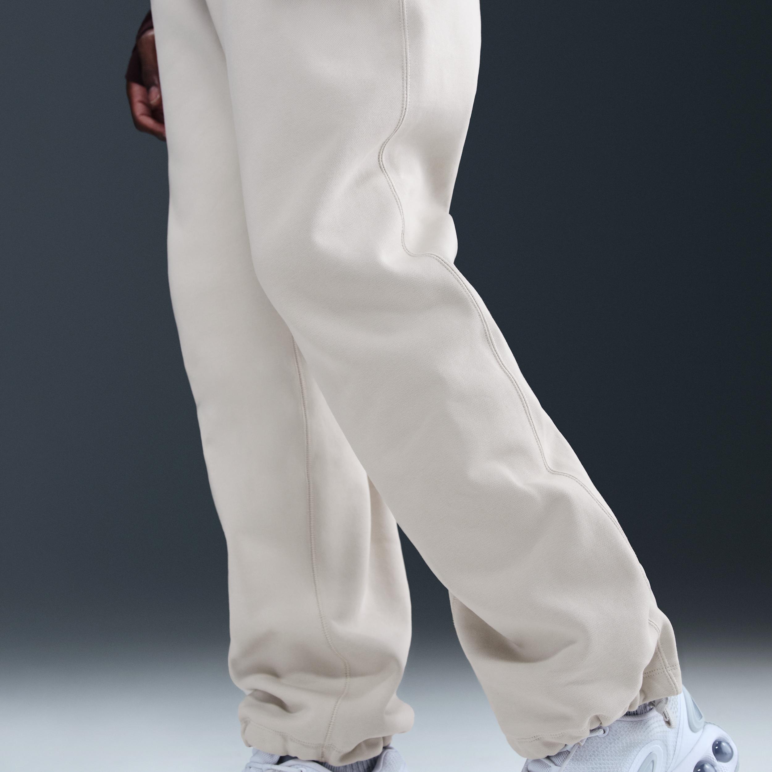 Nike Men's Solo Swoosh Open-Hem Fleece Pants Product Image