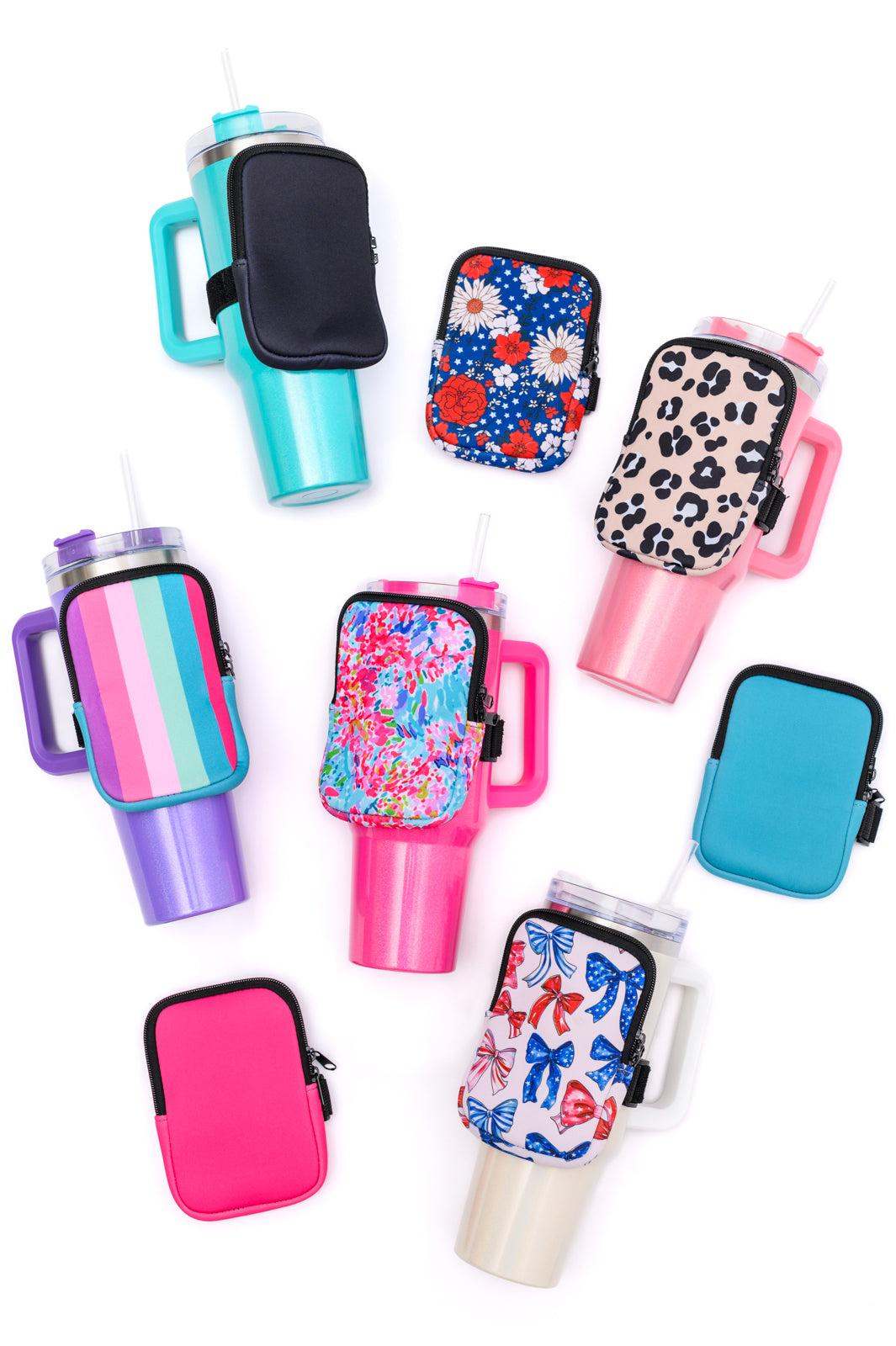 Tumbler Zip Pouch Sets in Assorted Colors Product Image