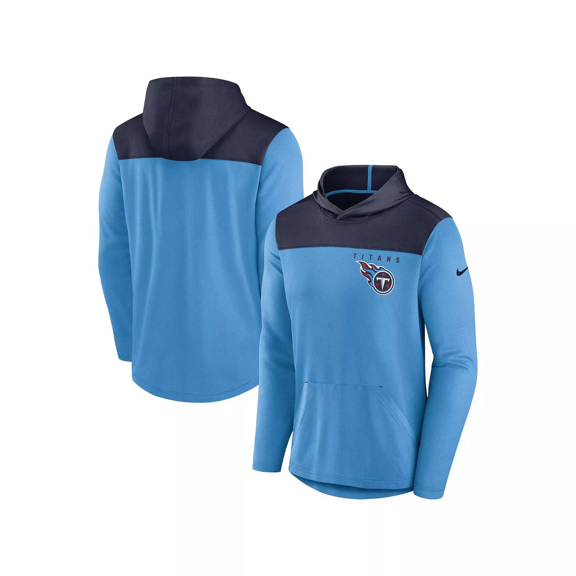 Men's Nike Light Blue Tennessee Titans Fan Gear Pullover Hoodie, Size: Small Product Image
