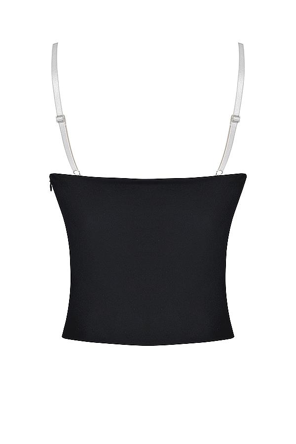 Malala  off white mini skirt Product Image