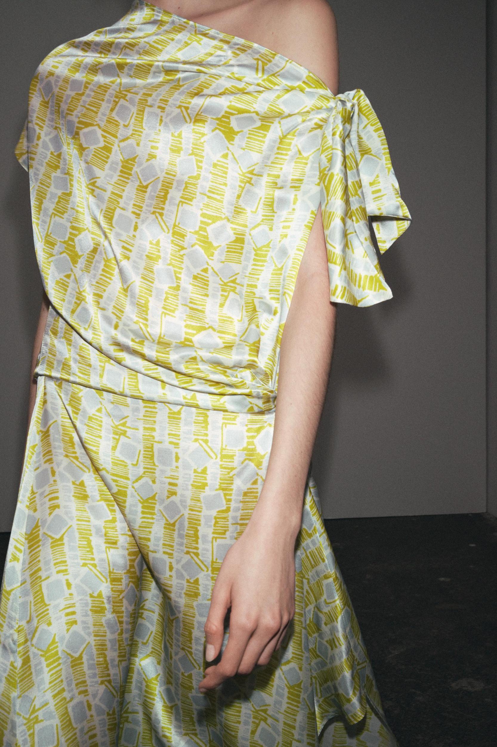 100% SILK PRINTED DRESS LIMITED EDITION Product Image