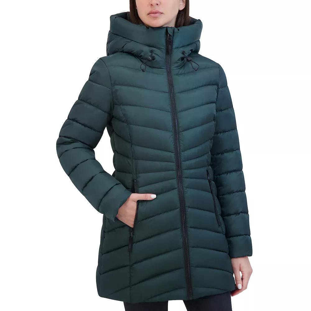 Women's Halitech Midweight Faux-Fur Trim Midweight Puffer Jacket,  Product Image