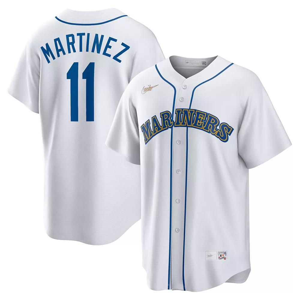 Nike Mens MLB Seattle Mariners (Edgar Martinez) Cooperstown Baseball Jersey | C267QMF-MM1 Product Image