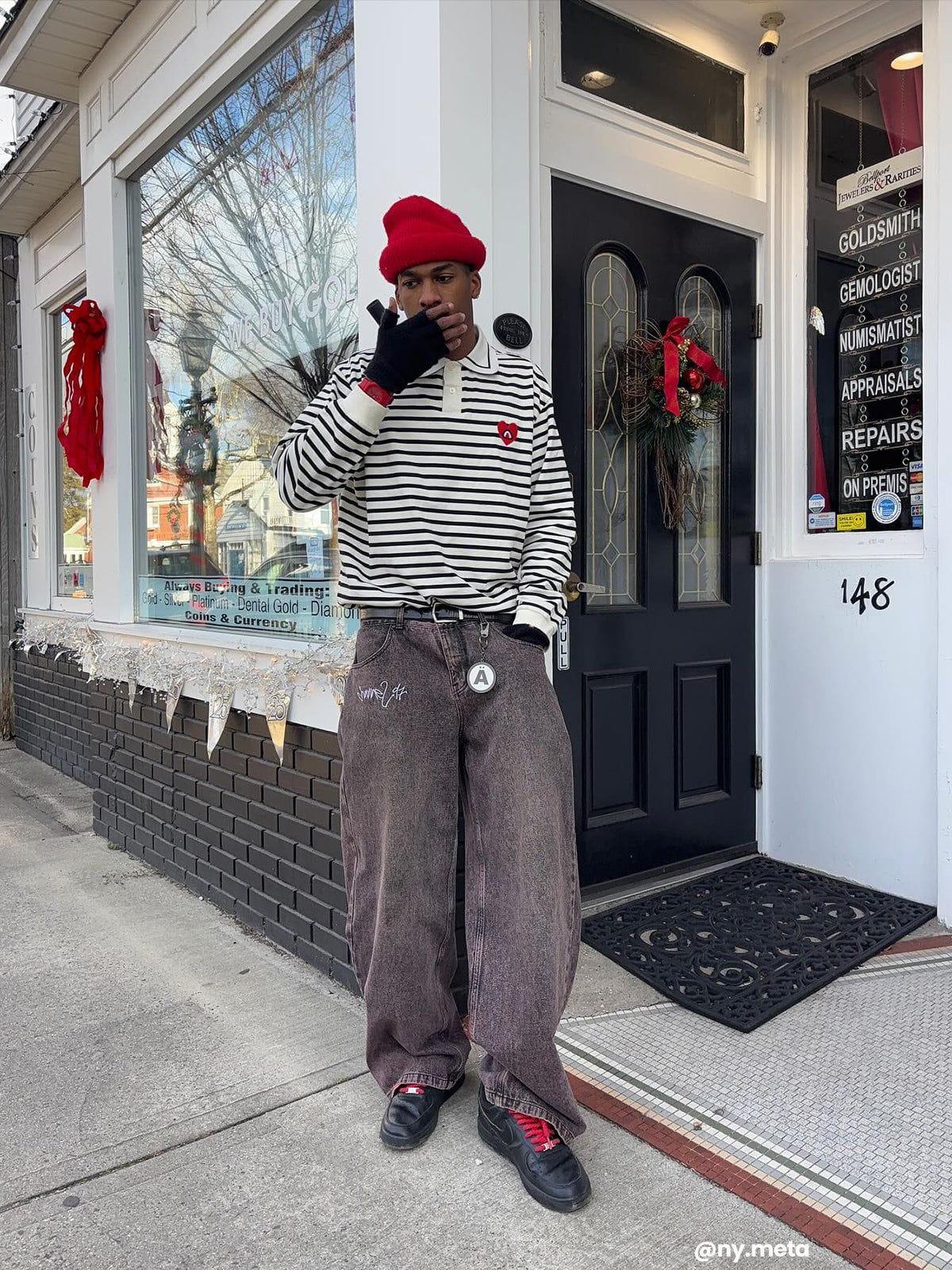 Aelfric Eden Embroidery Heartie Polo Sweatshirt Product Image