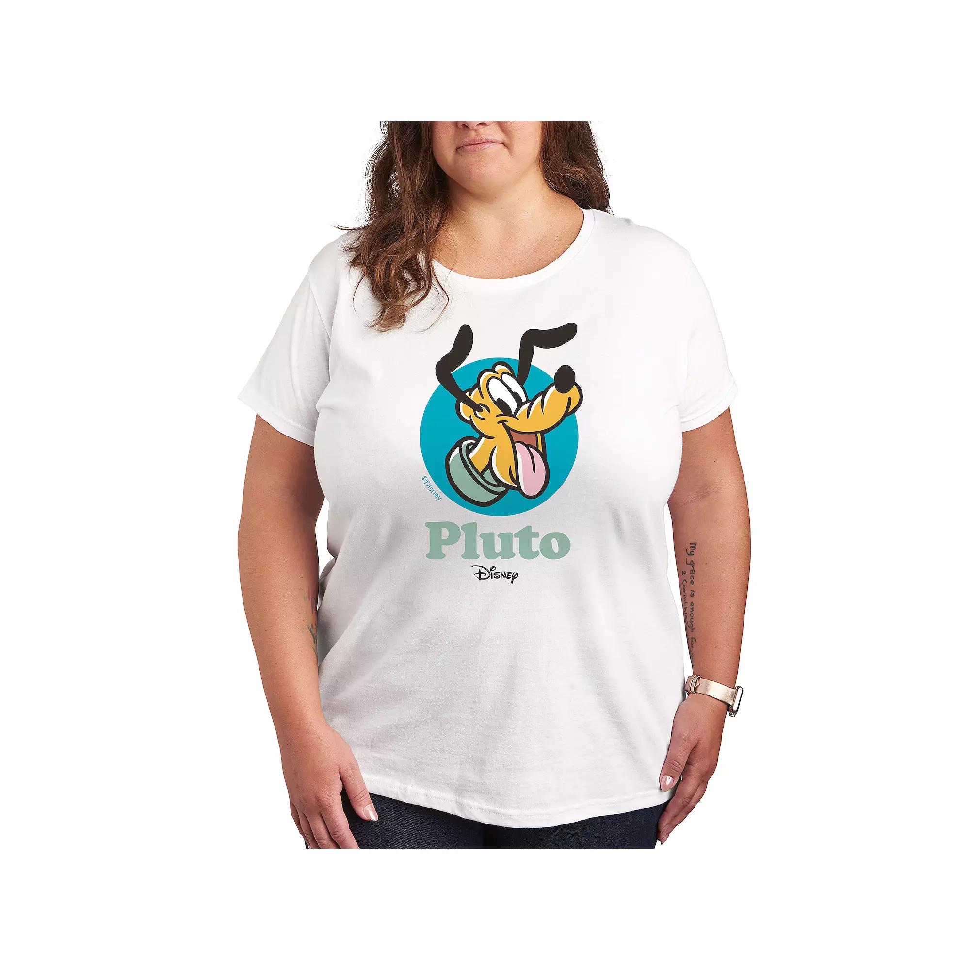 Disney's Pluto Plus Graphic Tee, Women's,  Product Image