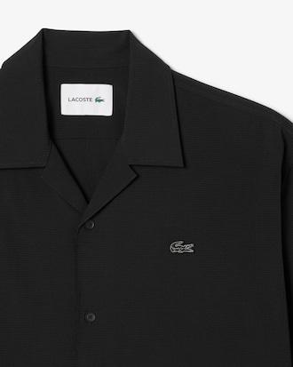 Lightweight Relaxed Fit Perforated Shirt Product Image