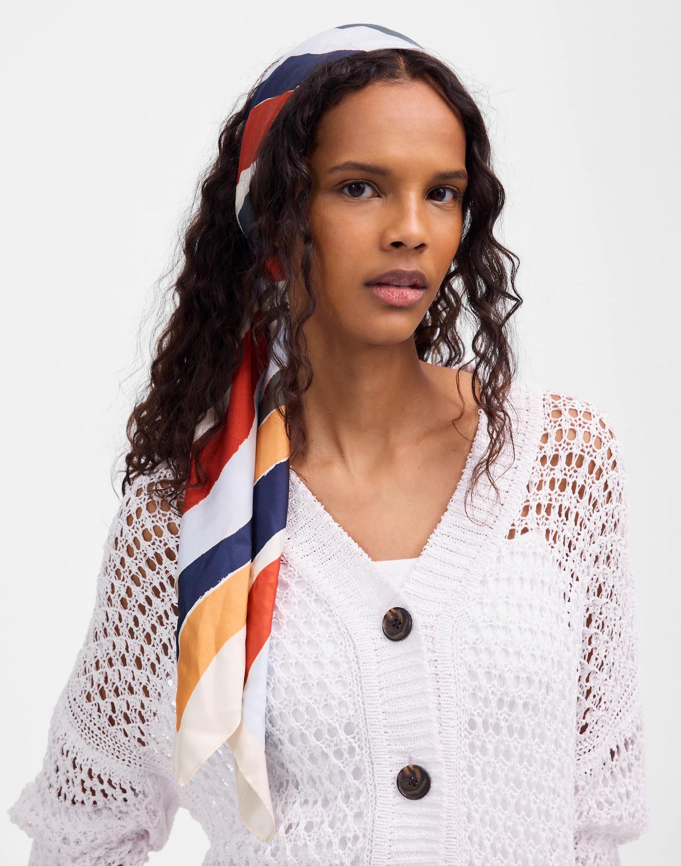 Oversized Silk Bandana Product Image