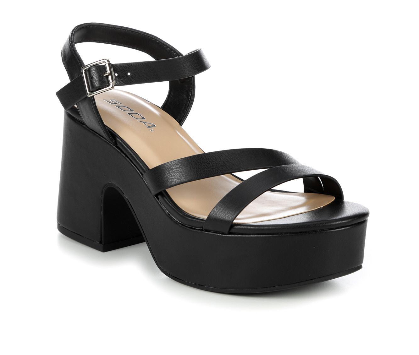Women's Soda Kura Platform Dress Sandals Product Image