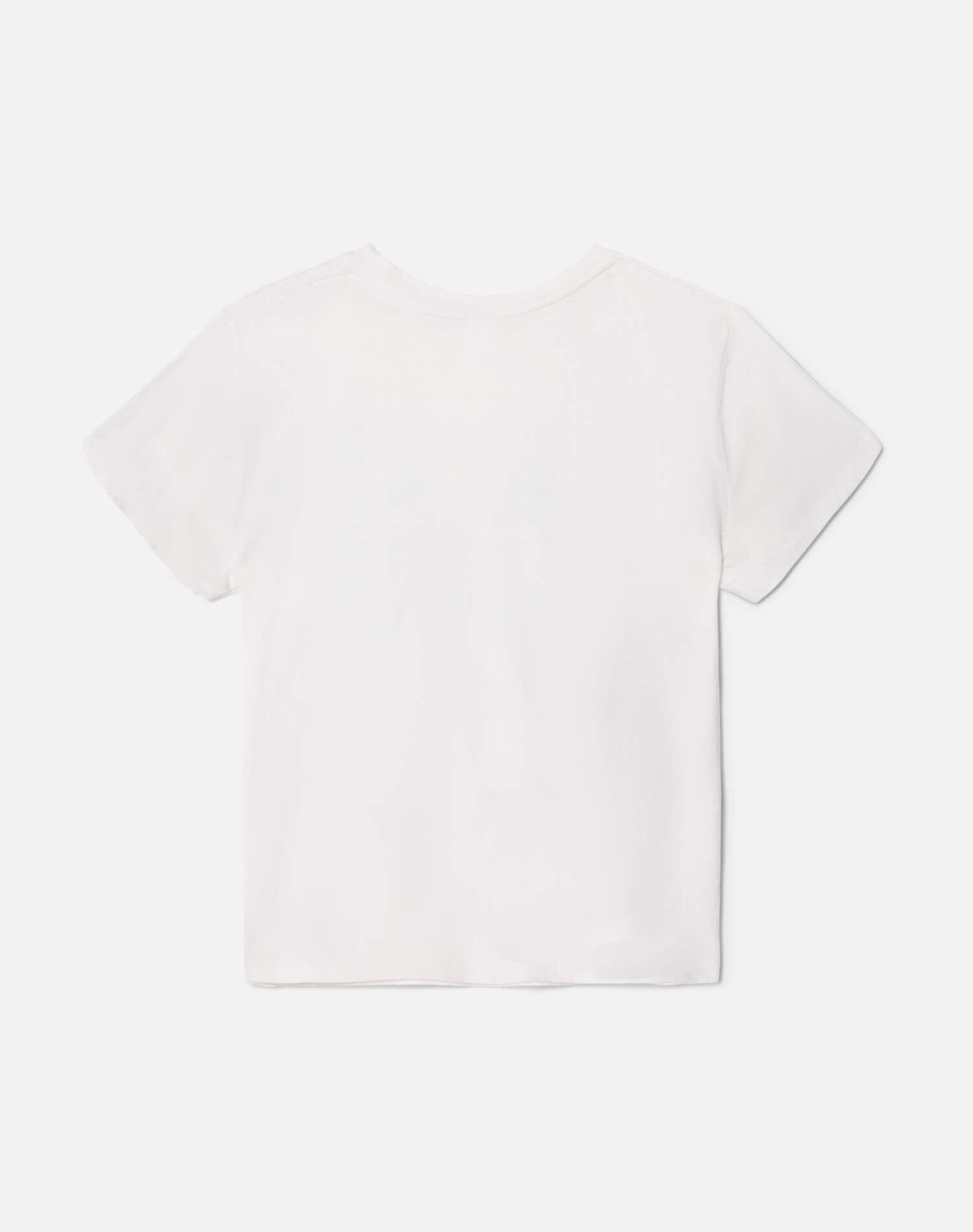 Classic "Drinks" Tee - Vintage White Female Product Image