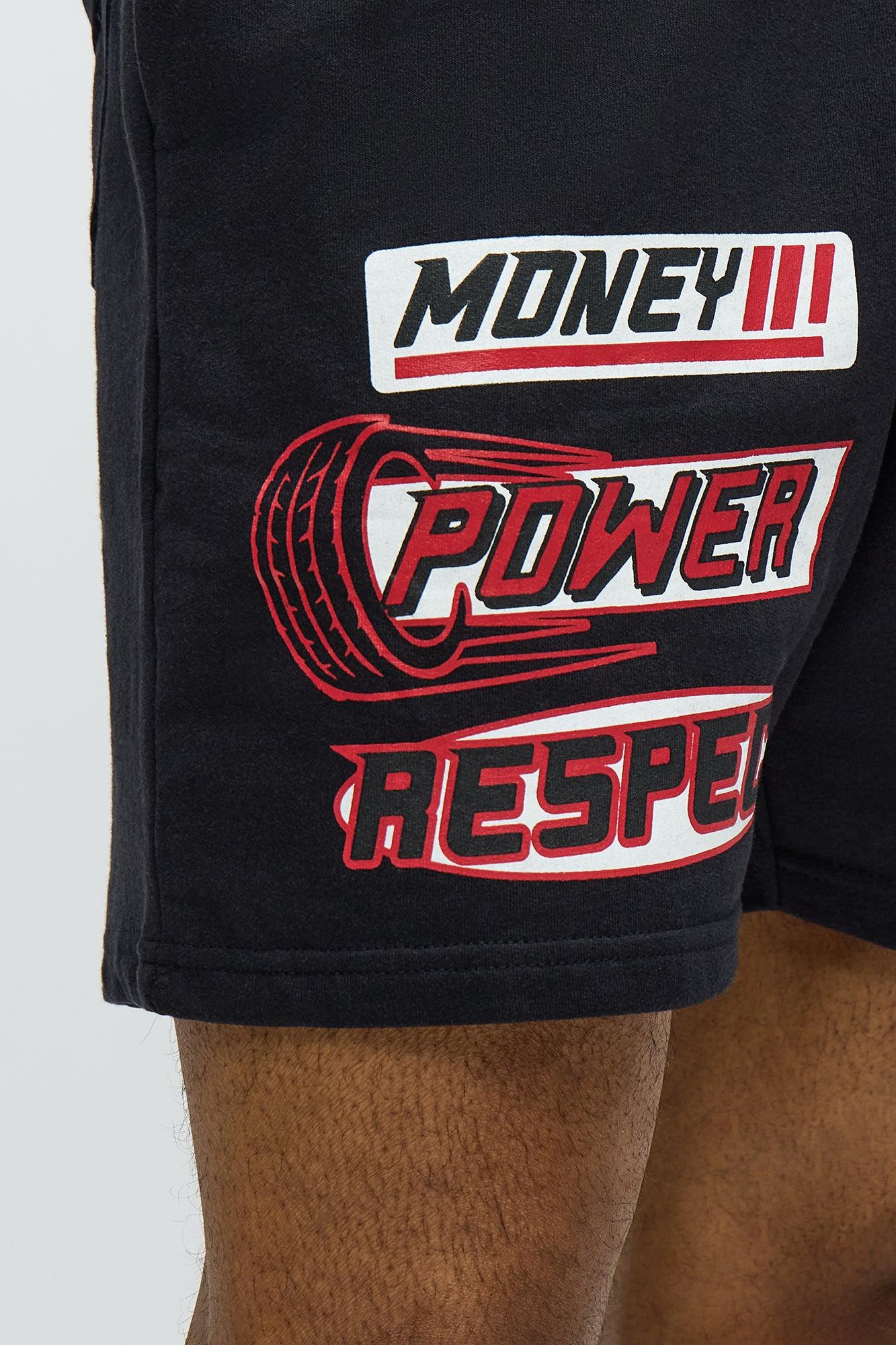 Scarface Racing Sweatshorts - Black Product Image