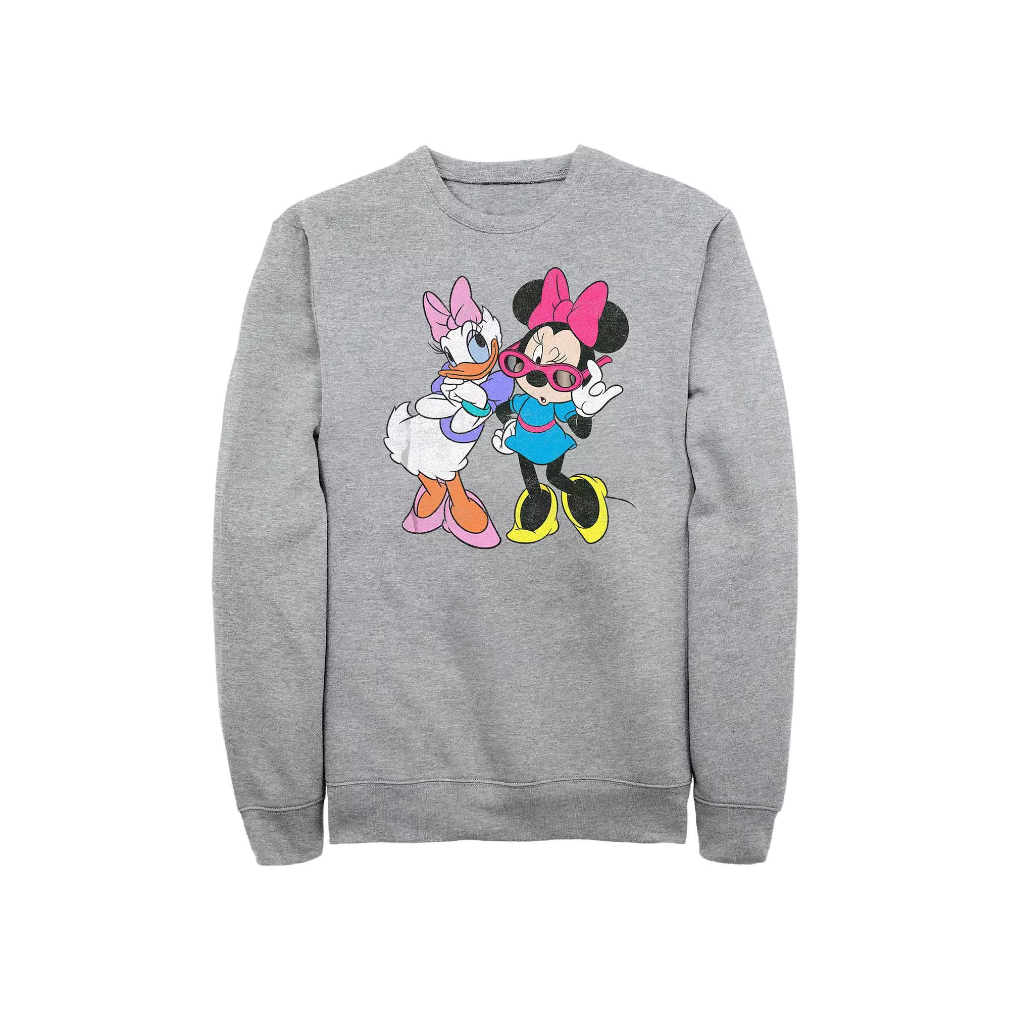 Disney's Mickey Mouse Men's Minnie & Daisy Fleece Sweatshirt,  Product Image