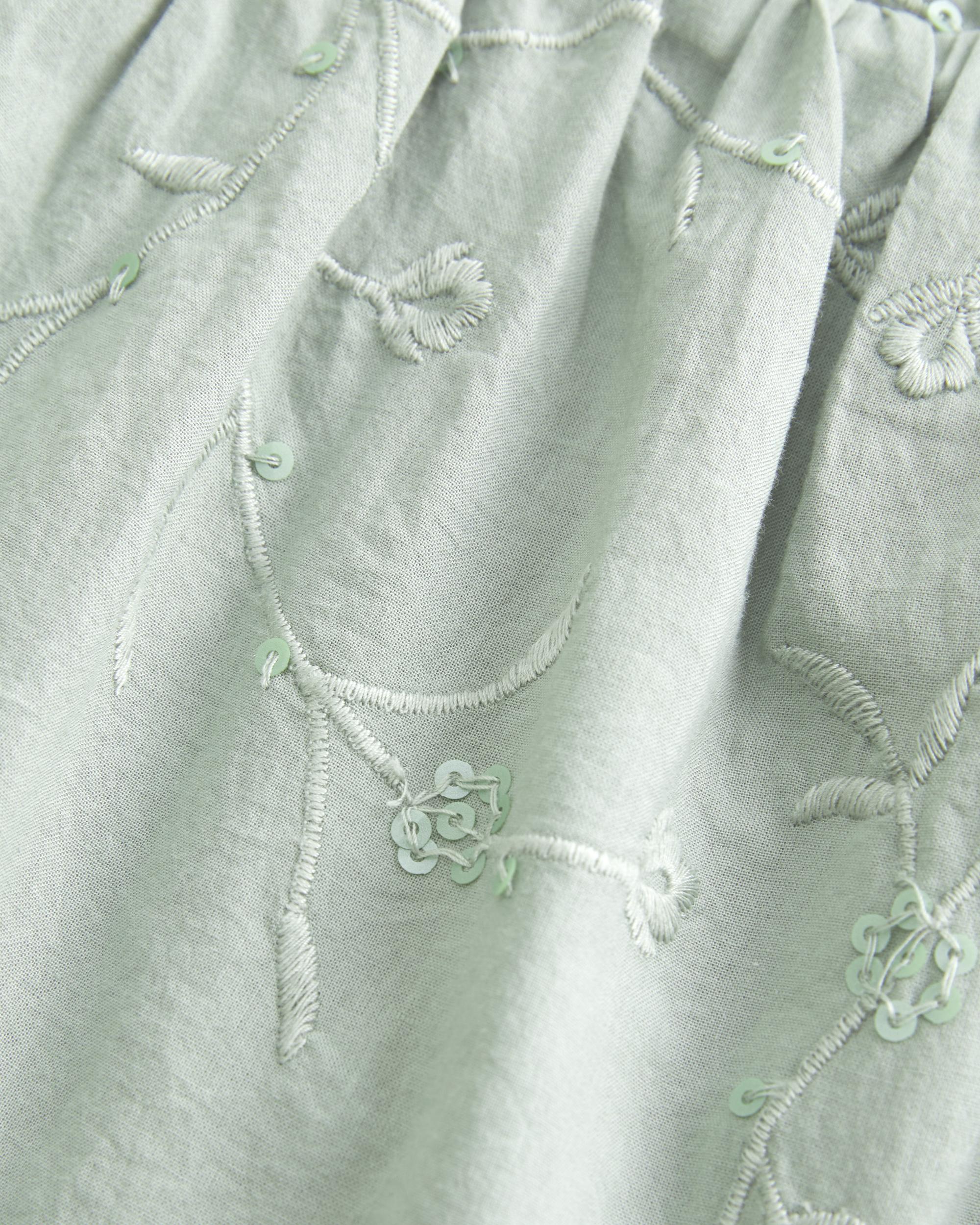 Easy Paisley Pattern Babydoll Top Product Image