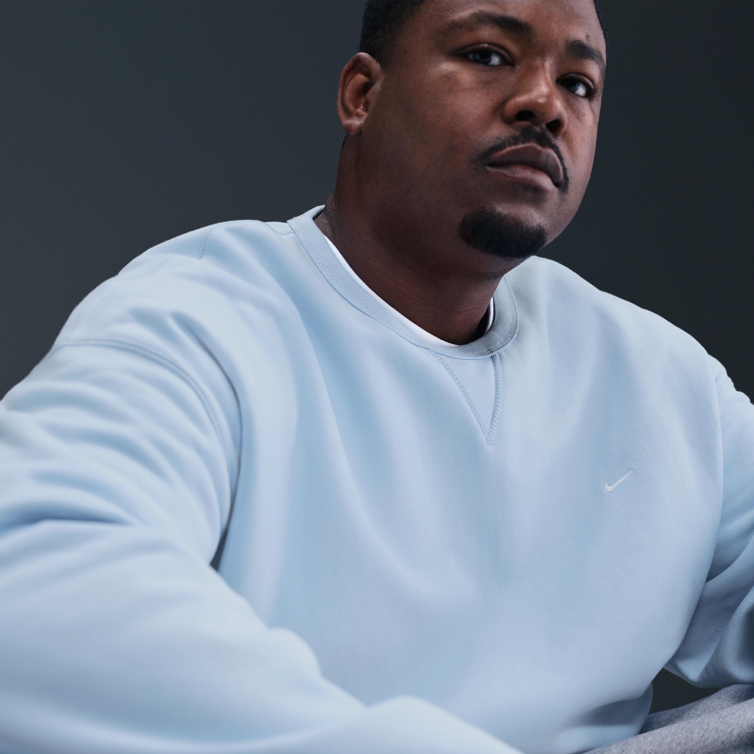 Nike Mens Solo Swoosh Fleece Crew | HV1086-441 Product Image