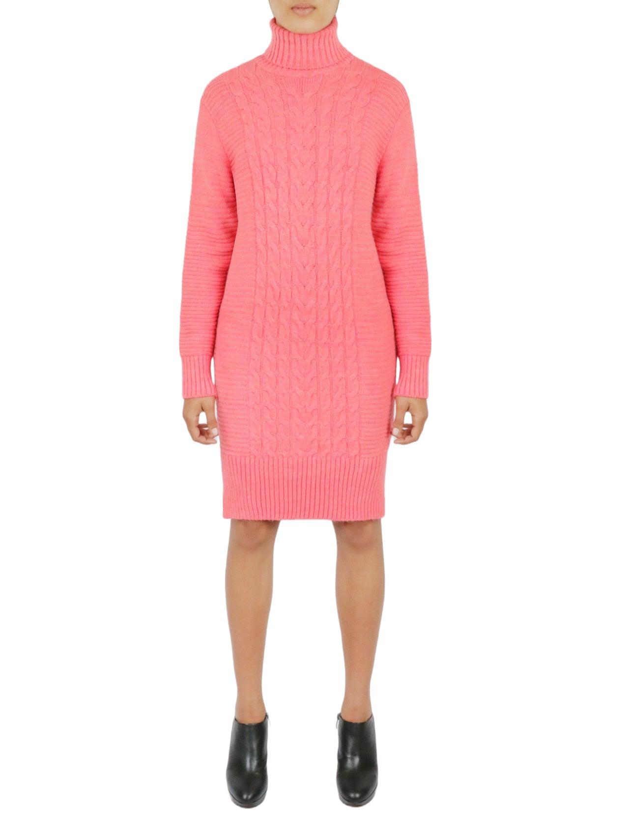 Turtleneck Sweater Dress Product Image