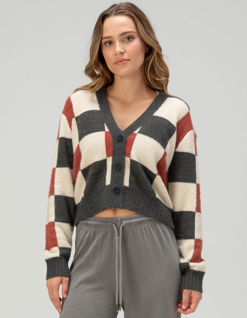 BRIXTON Rivington Womens Cardigan - Cream/Multi Product Image