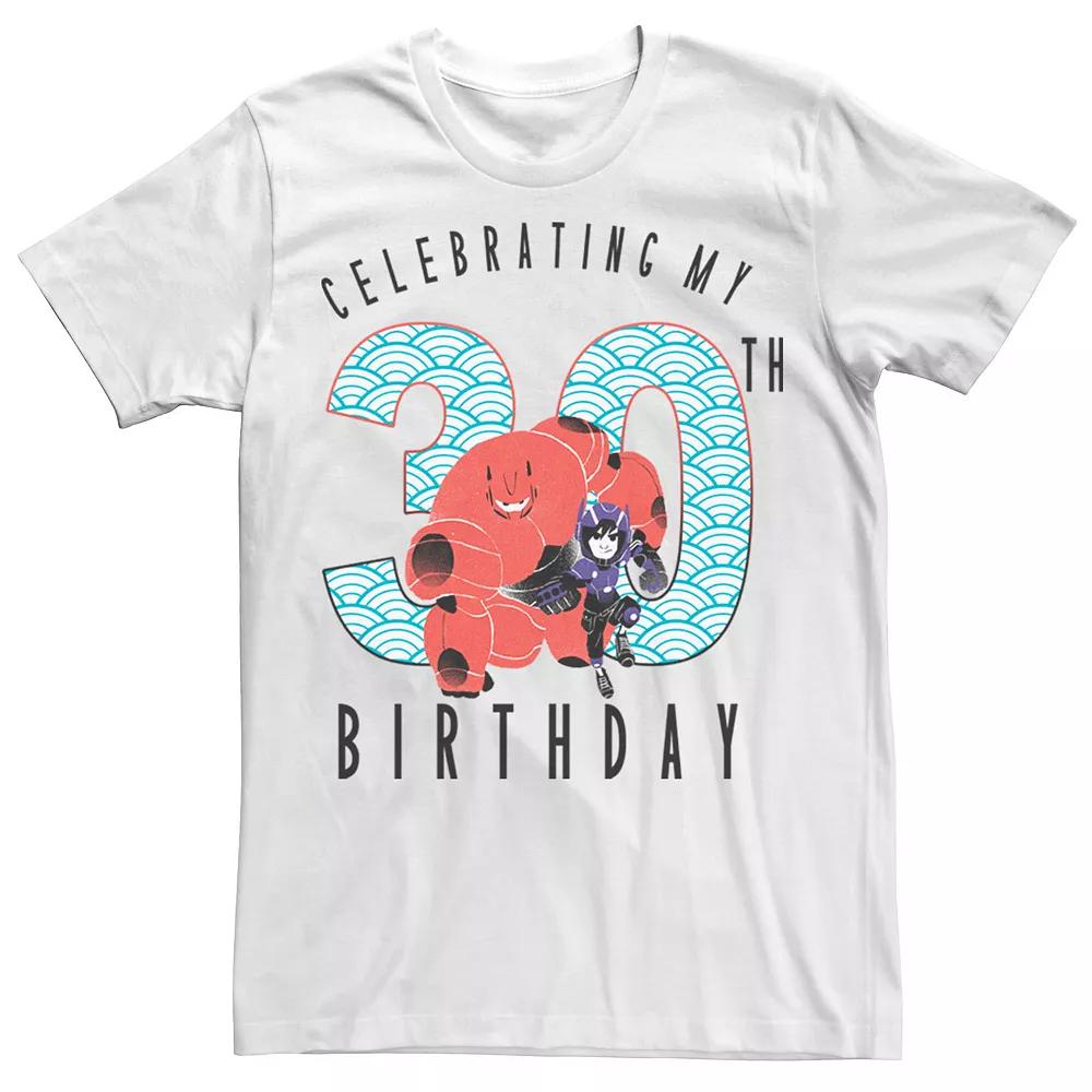 Disney's Big Hero 6 Baymax Hiro 30th Birthday Men's Tee,  Product Image
