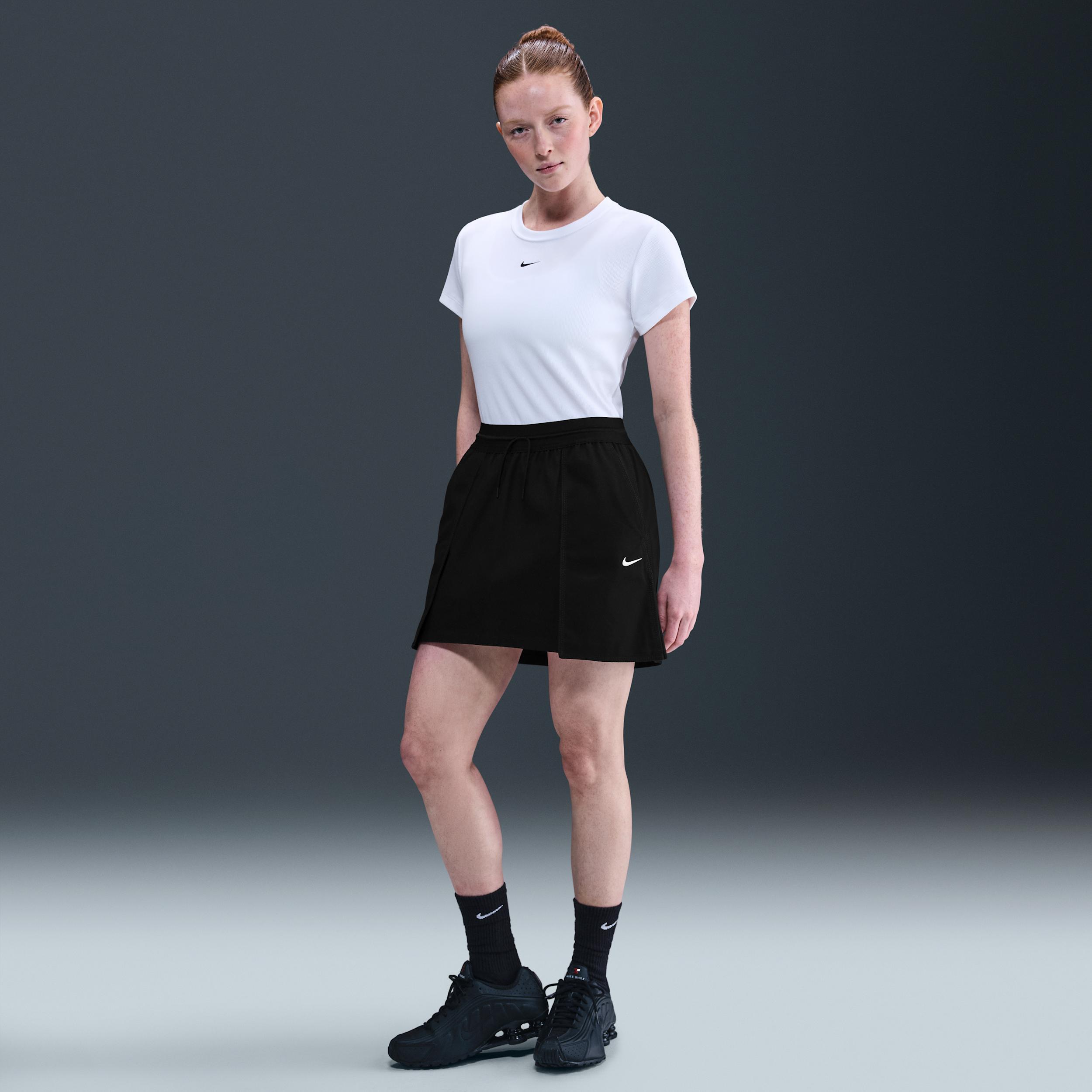 Womens Nike Sportswear Cargo Mini Skirt | IB2034-010 Product Image