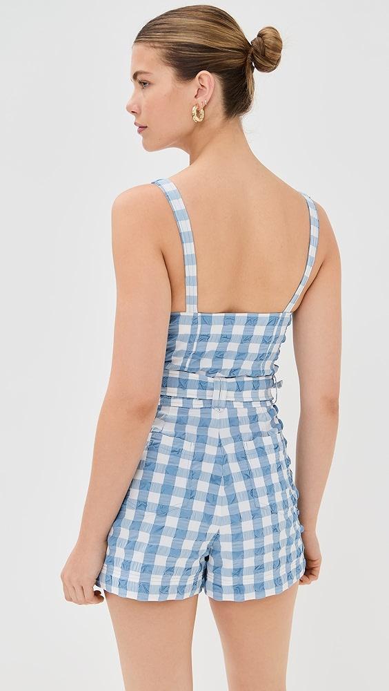 SIMKHAI Kai Bustier Romper | Shopbop Product Image
