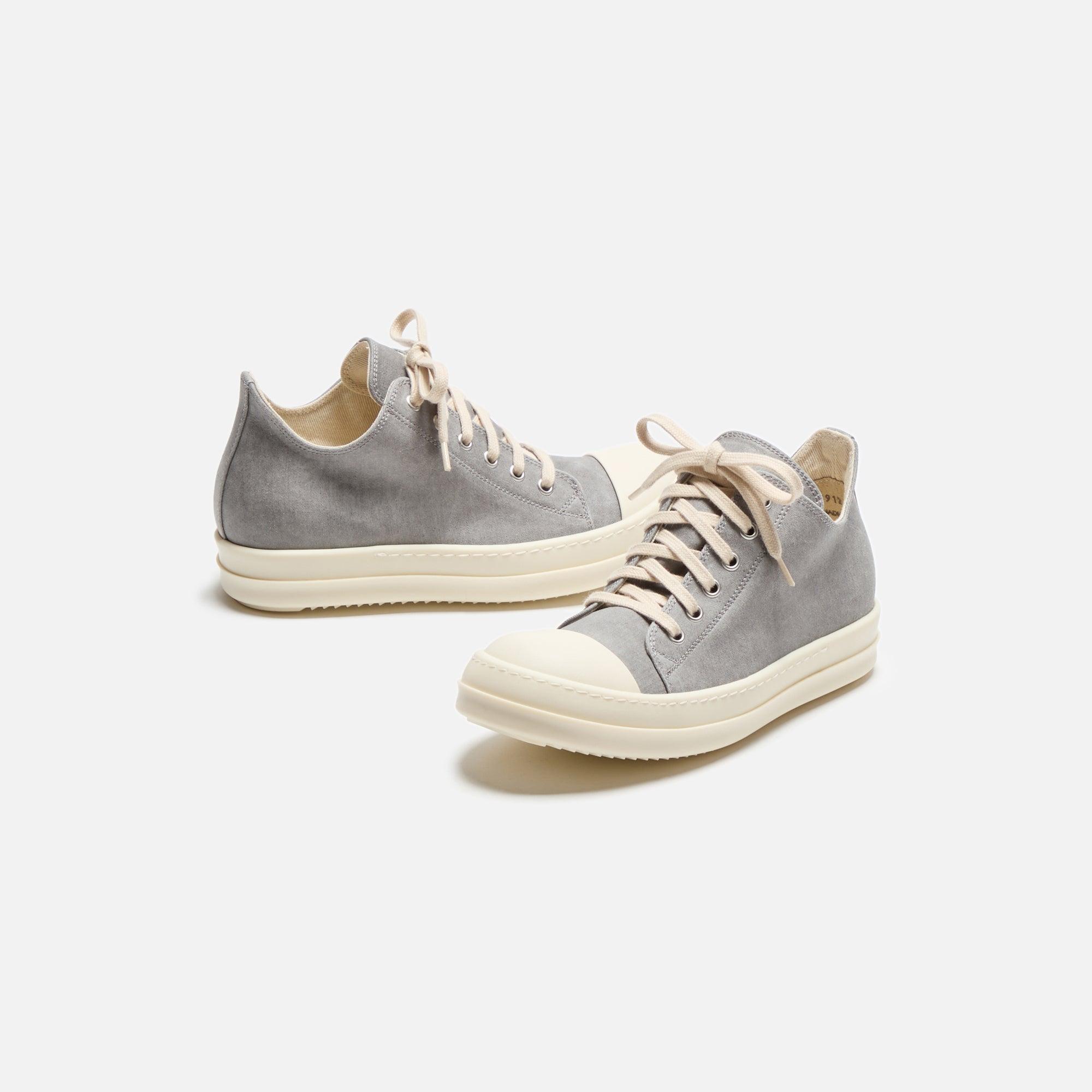 Rick Owens WMNS DRKSHDW Low Sneaks - Pearl / Milk Female Product Image