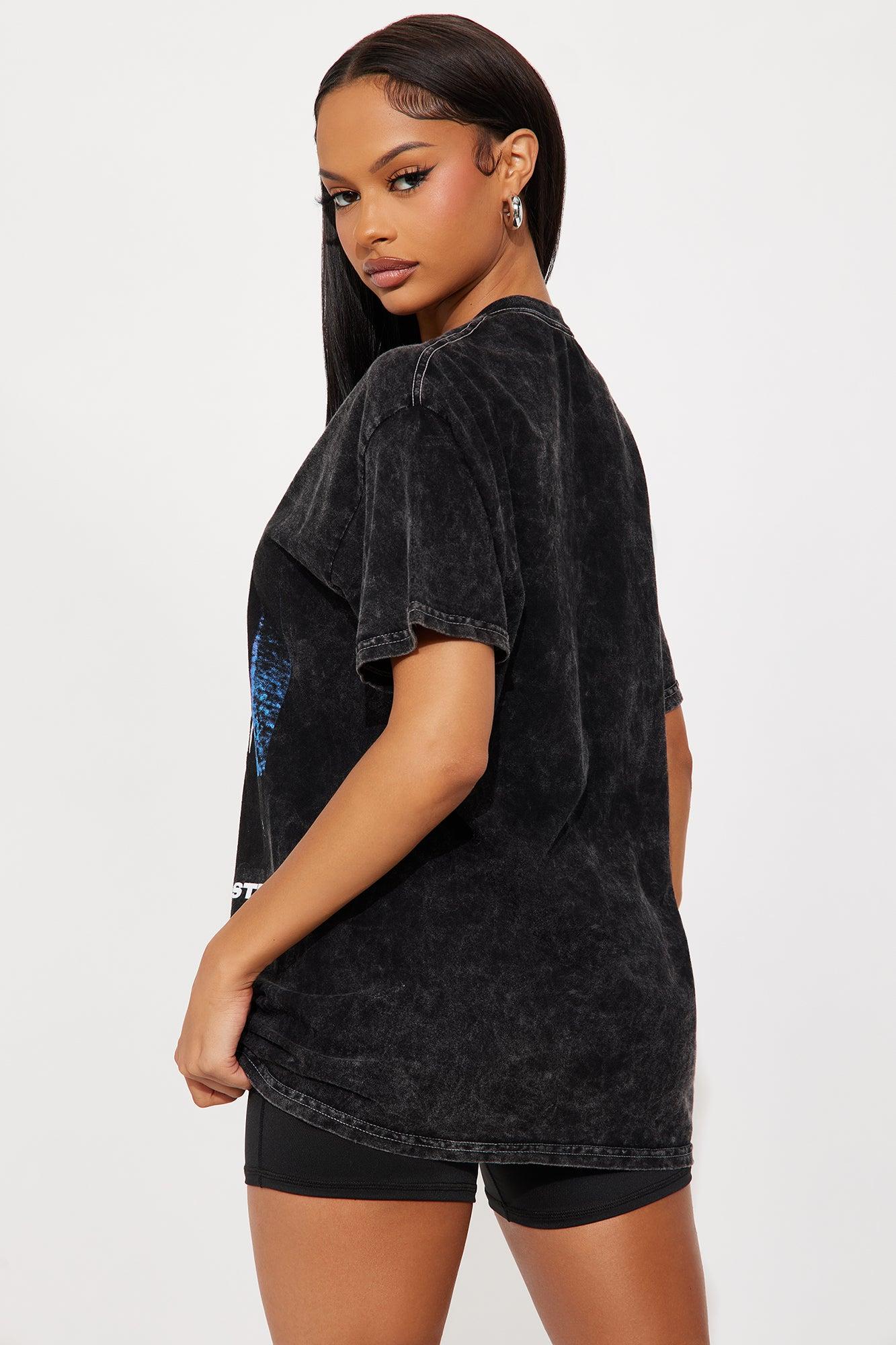 Ice T Washed Tee - Black Female Product Image