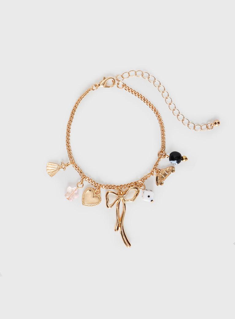 Good Luck Babe Charm Bracelet Multi Product Image