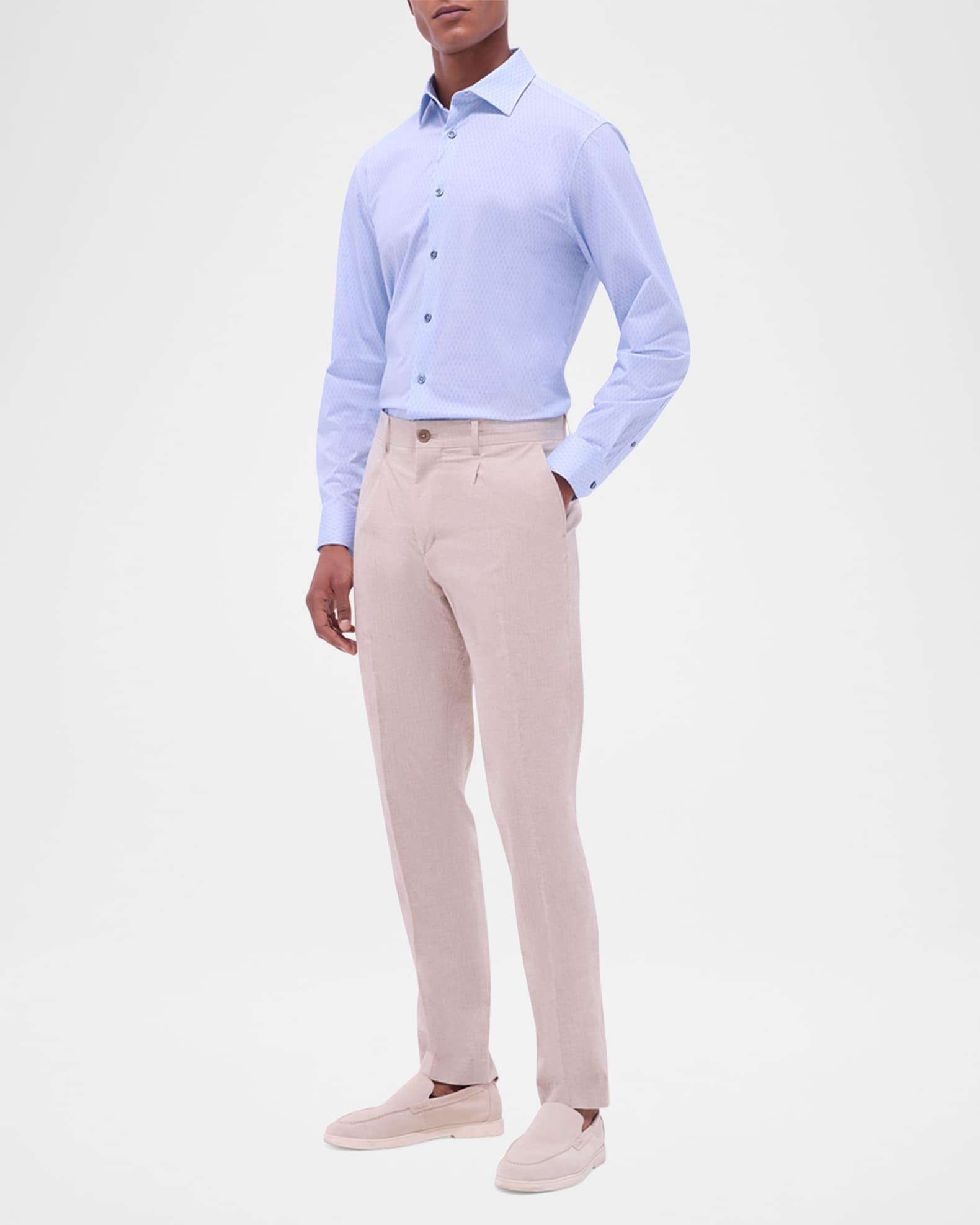 Men's OoohCotton James Geometric Sport Shirt Product Image